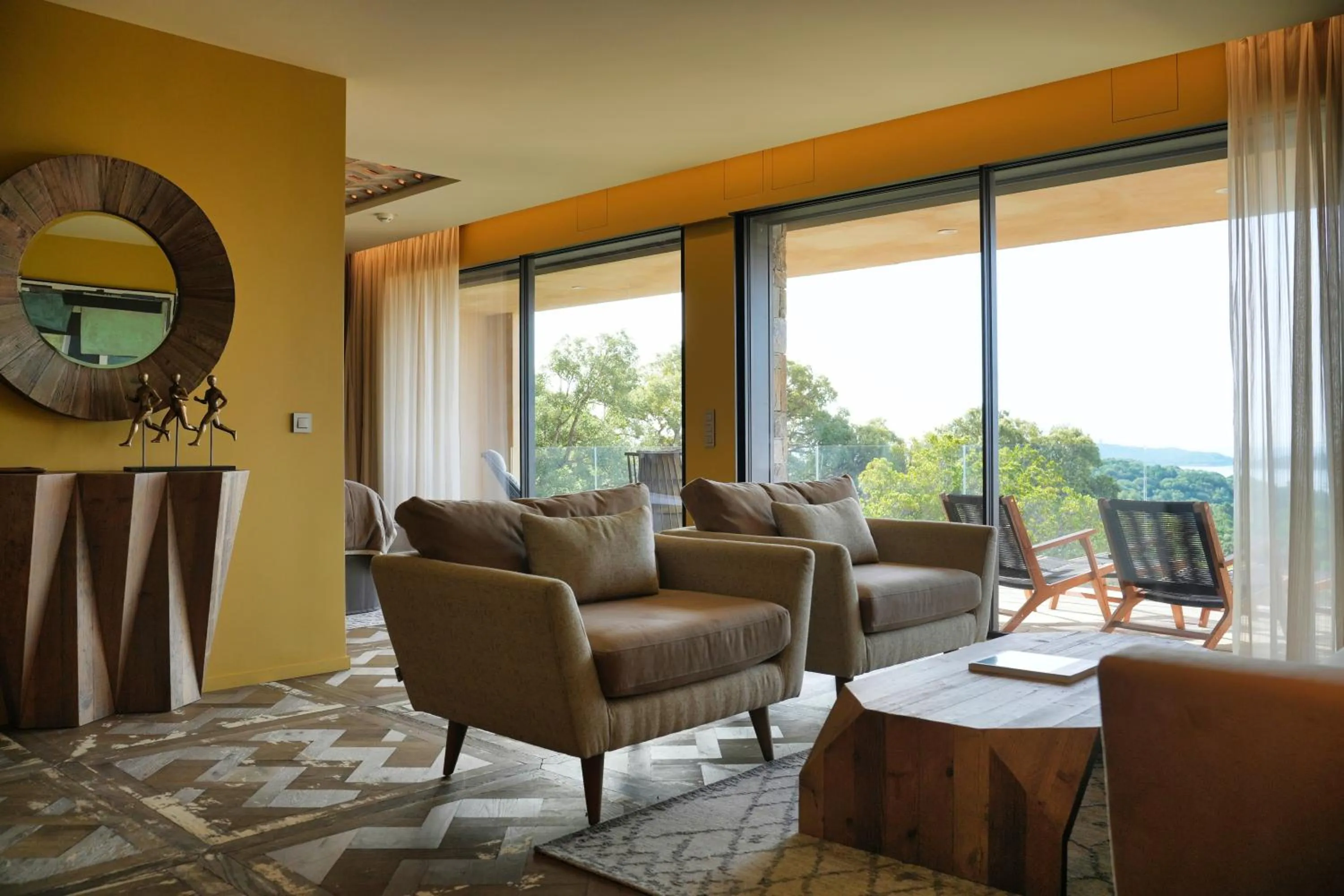 Living room in Les Regalia Hôtel & Spa