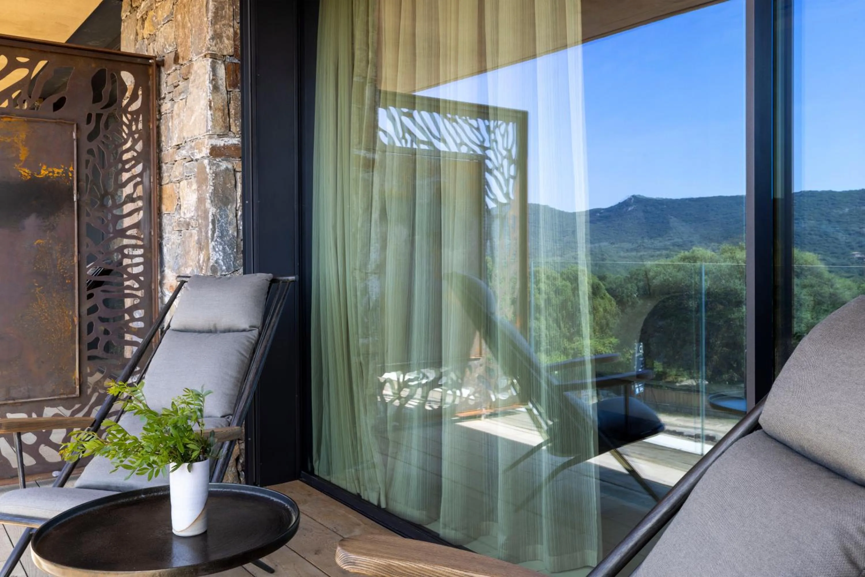 Patio in Les Regalia Hôtel & Spa