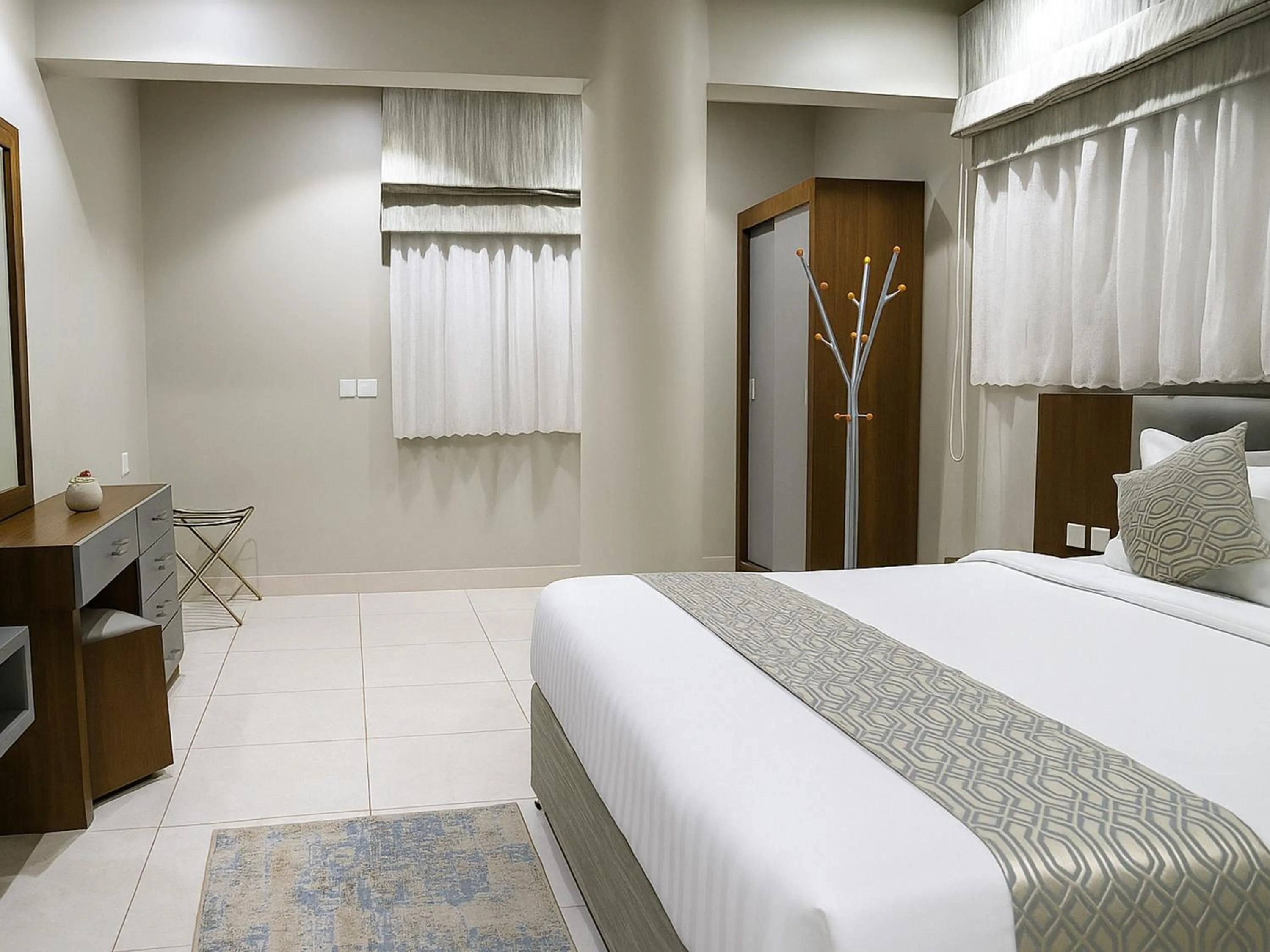 Bed in Al Alamein Suites