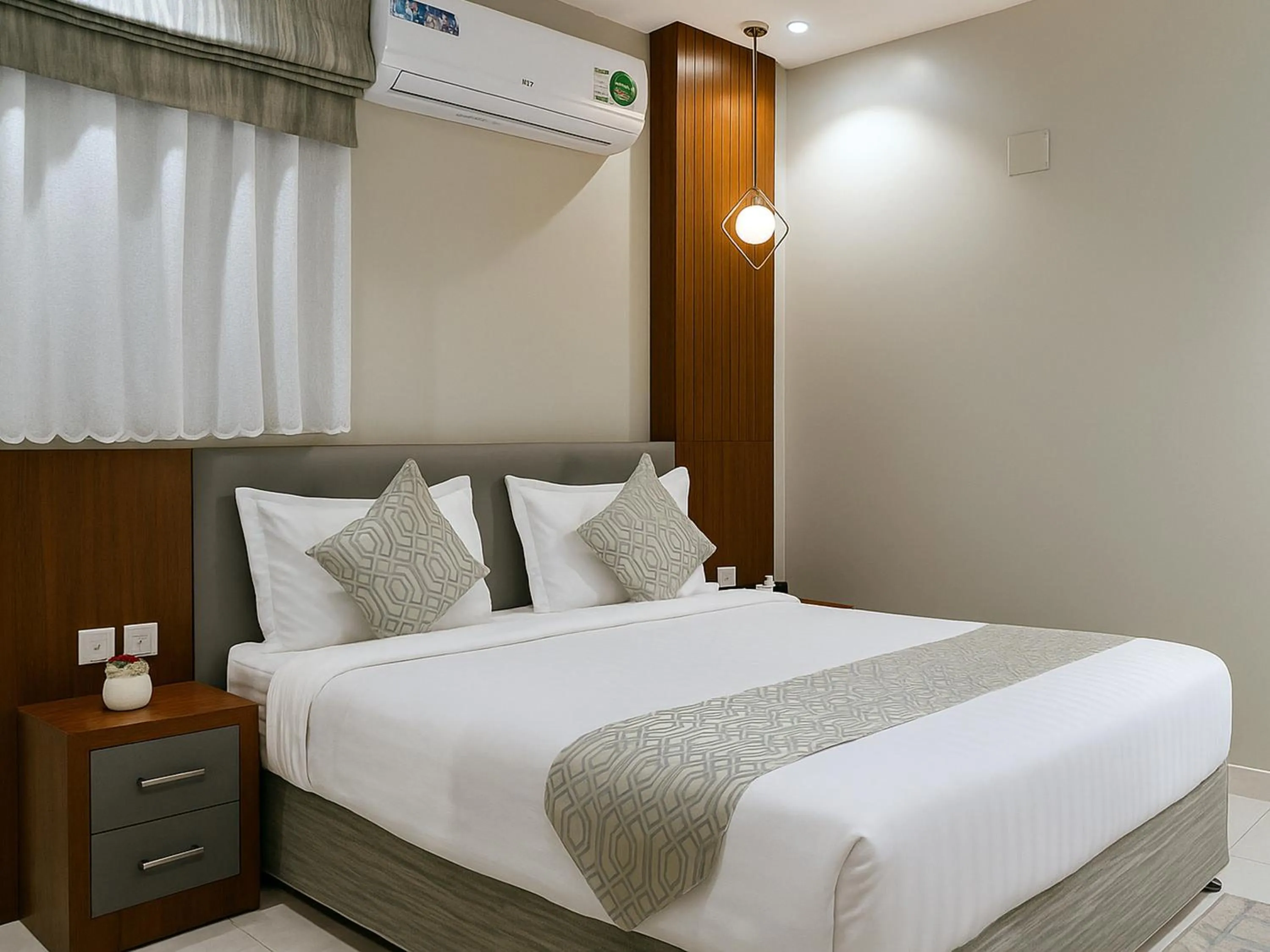 Bed in Al Alamein Suites