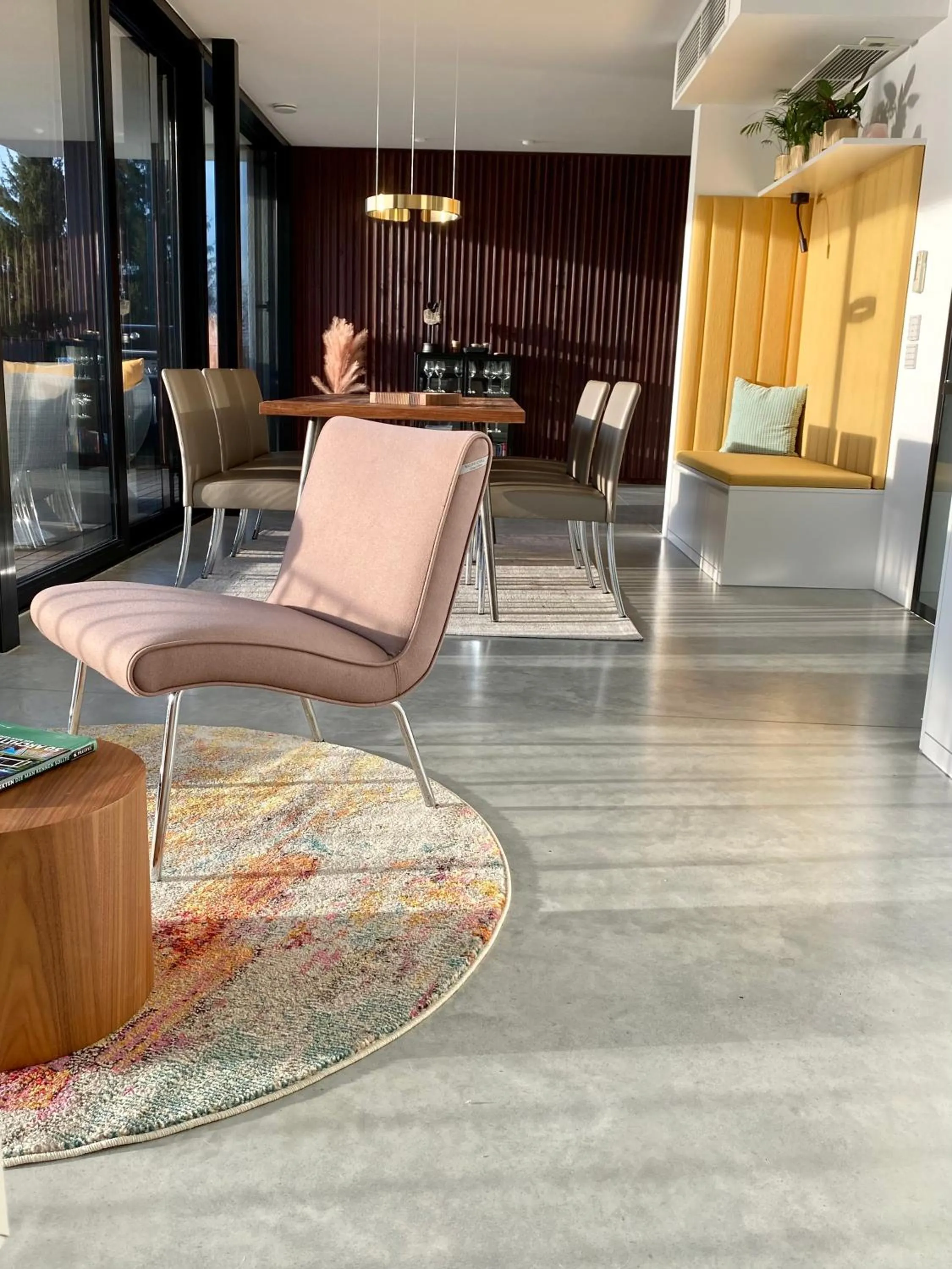 Living room in ORANGE LOUNGE Attersee