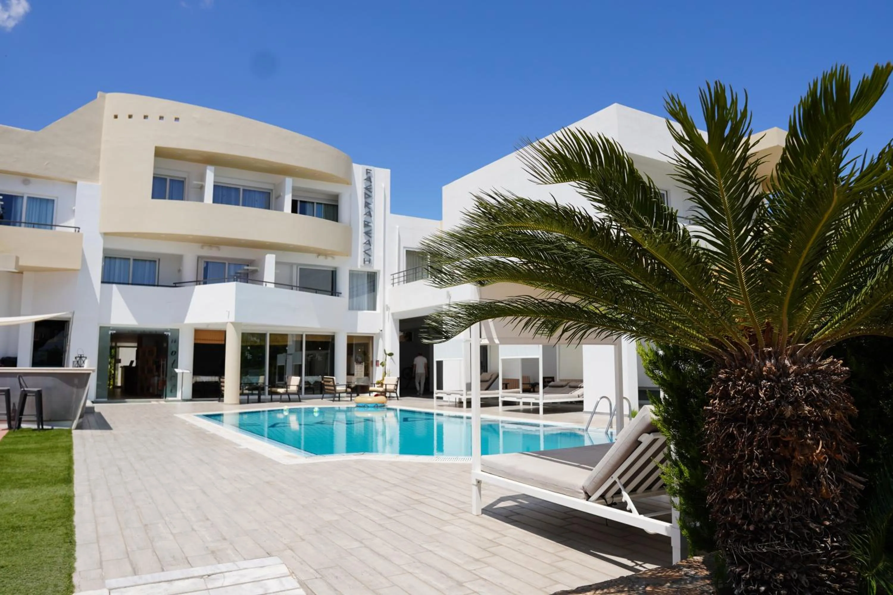 Property building in Faedra Beach