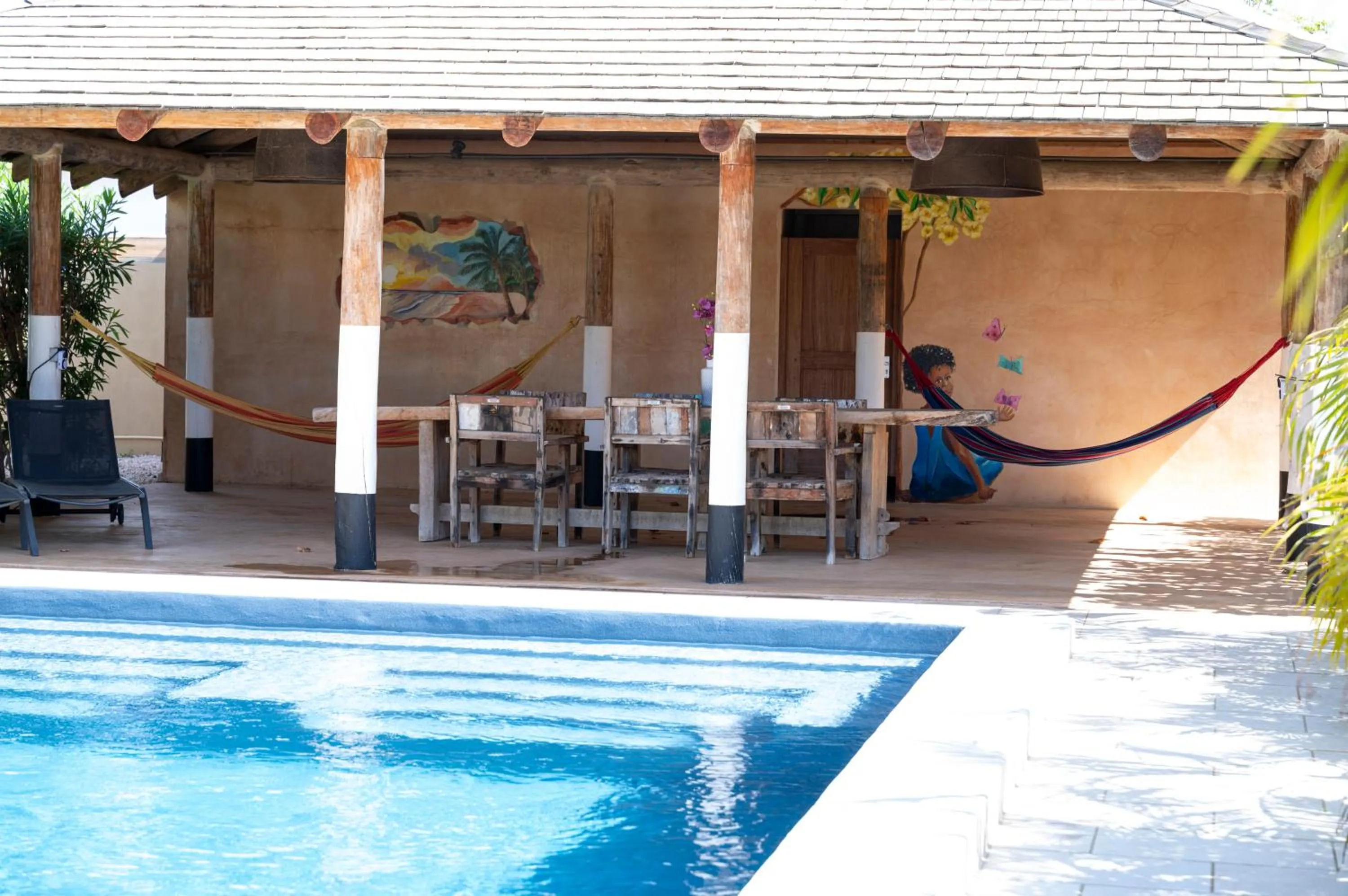 Swimming pool in Kura Kabana by Boutique Bonaire Unique Resorts