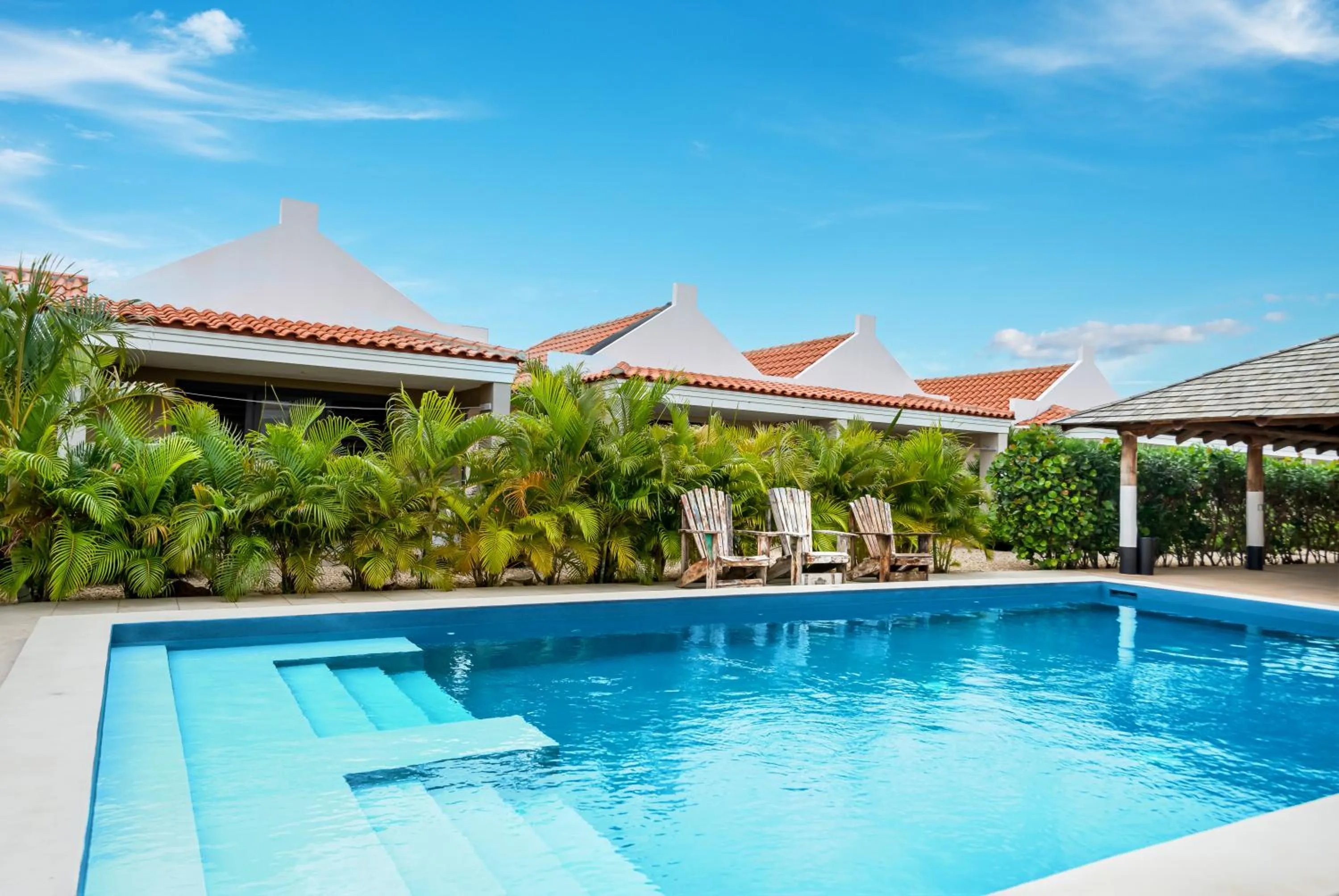Swimming pool in Kura Kabana by Boutique Bonaire Unique Resorts