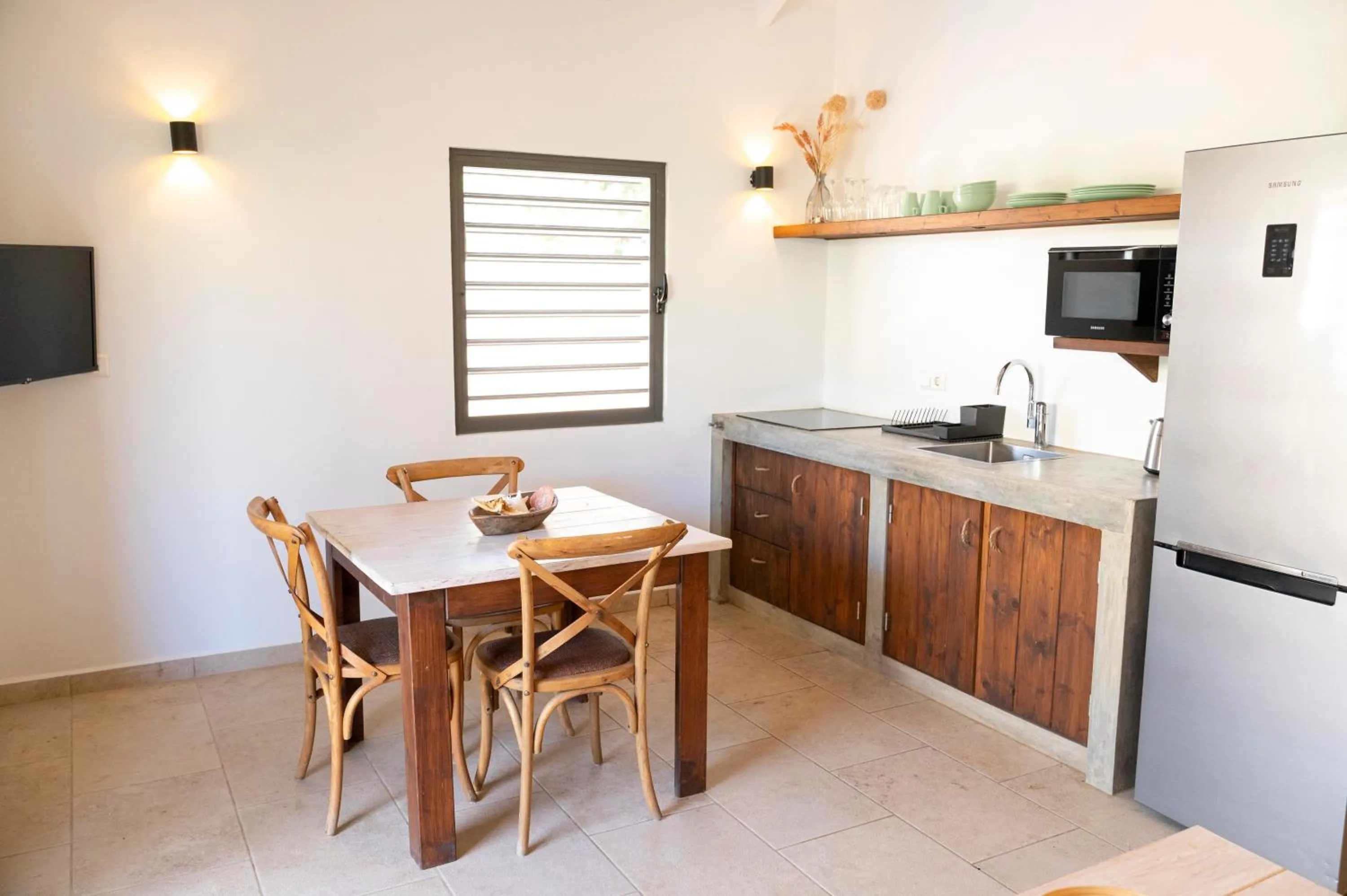 kitchen in Kura Kabana by Boutique Bonaire Unique Resorts