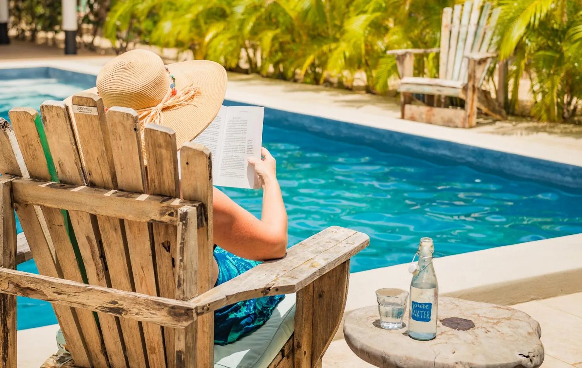 Swimming pool in Kura Kabana by Boutique Bonaire Unique Resorts