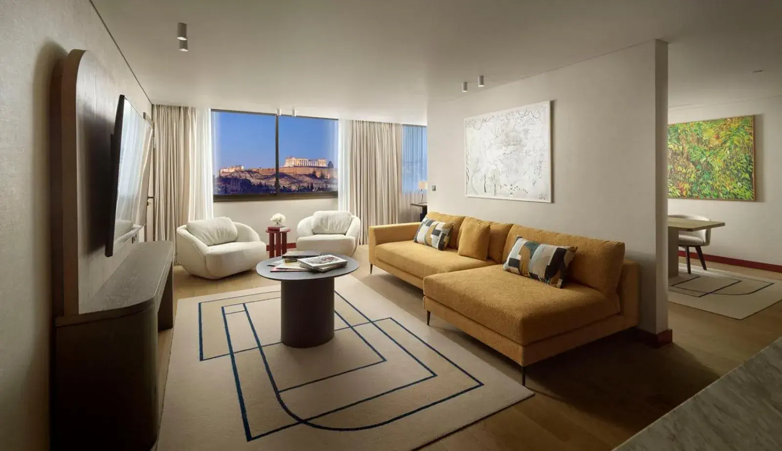 Living room in Athenaeum Intercontinental by IHG Living room in Athenaeum Intercontinental by IHG