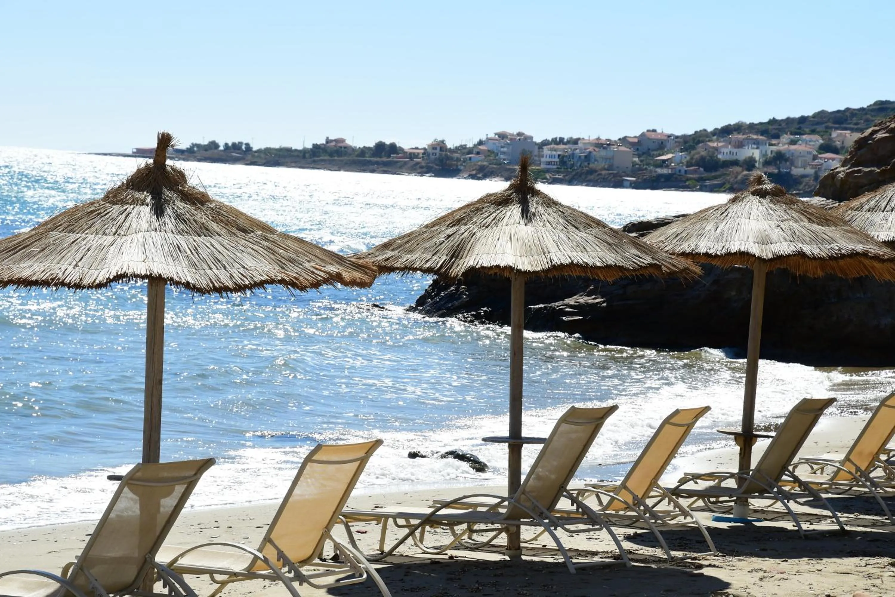 Beach in Erytha Hotel & Resort Chios