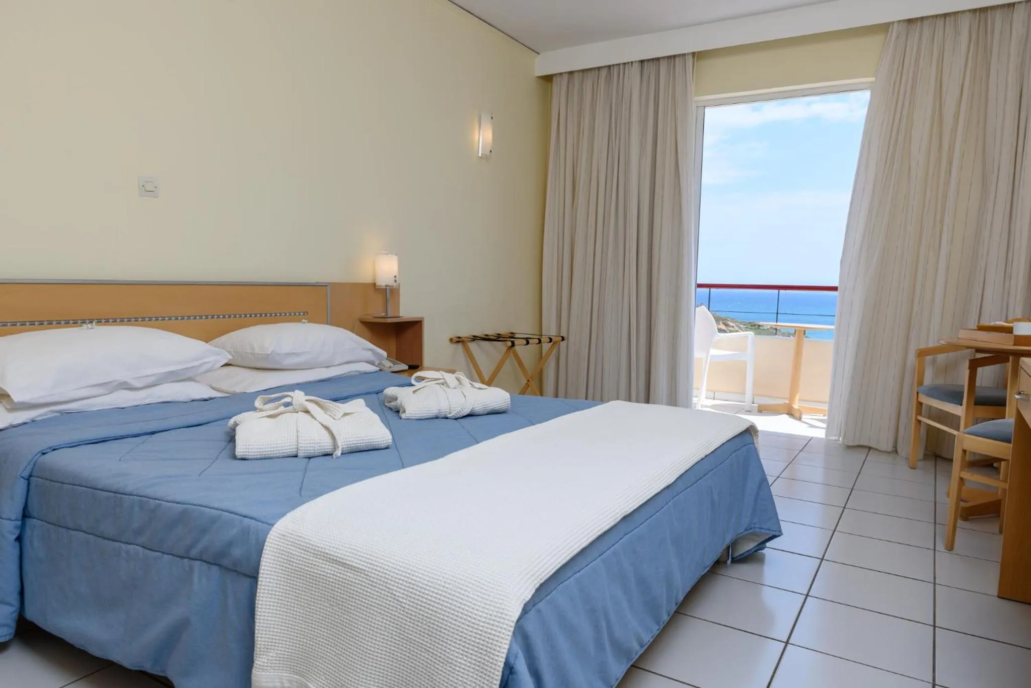 Bed in Erytha Hotel & Resort Chios