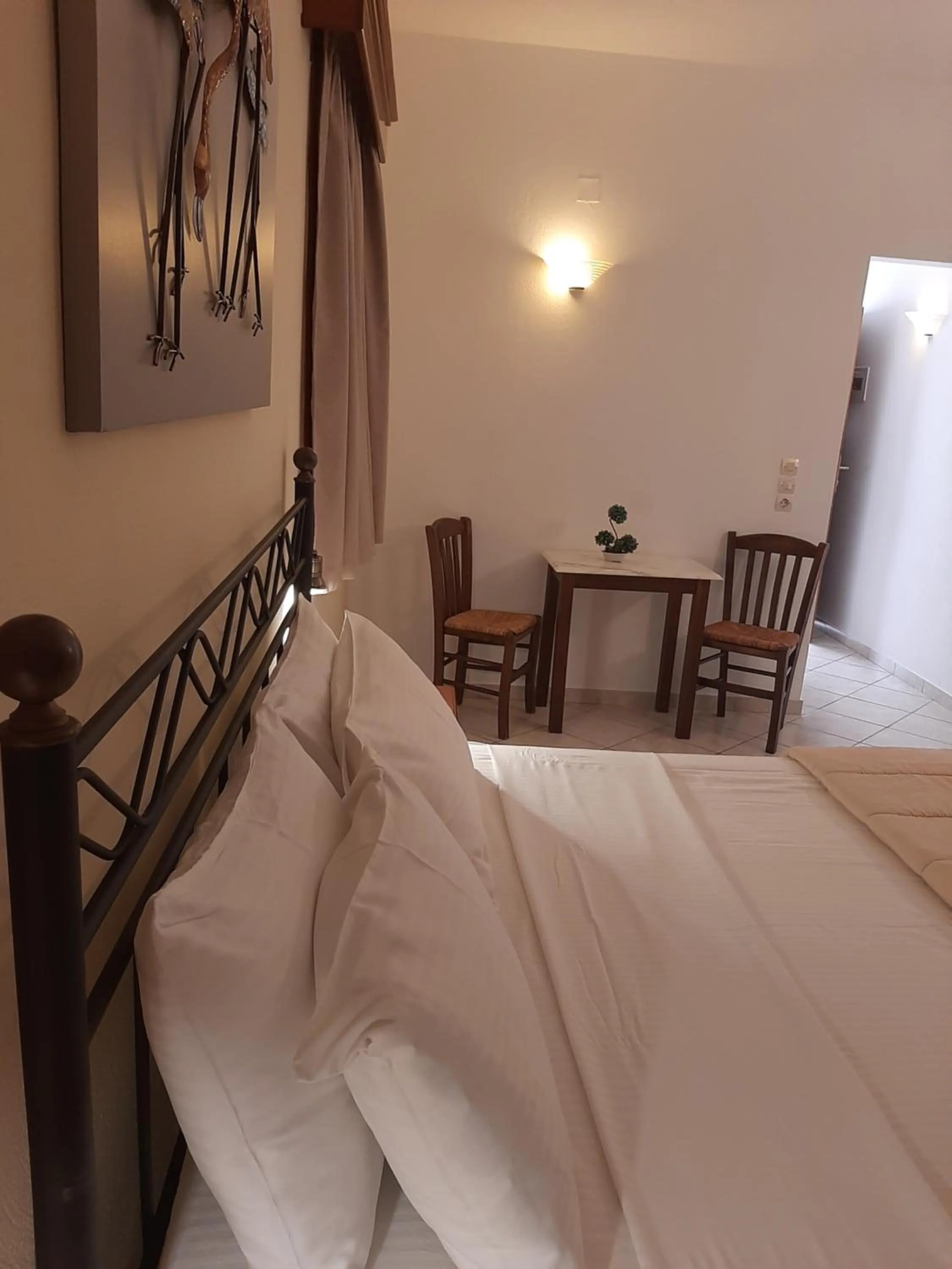 Bed in Villa Voula