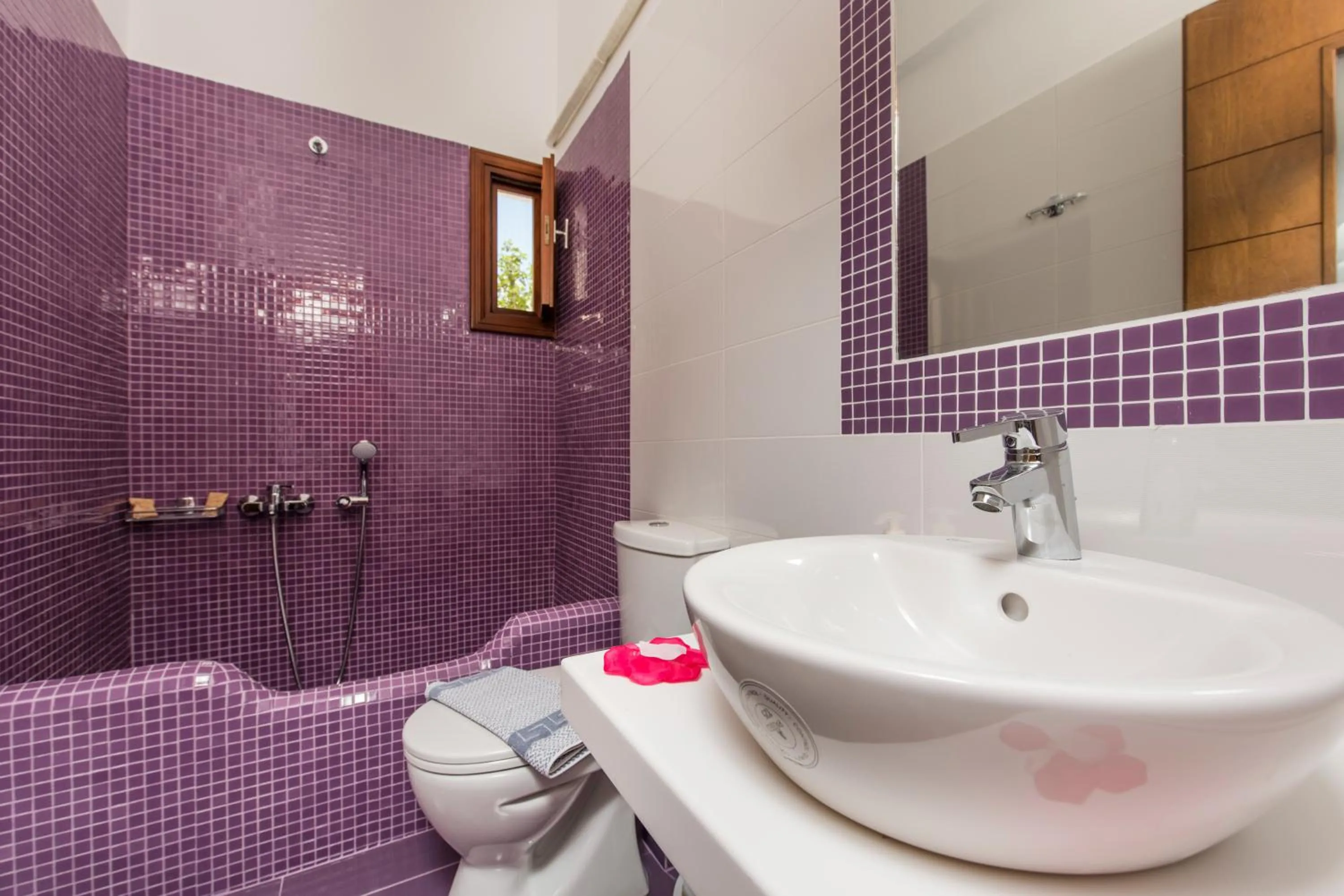 Shower in Villa Voula