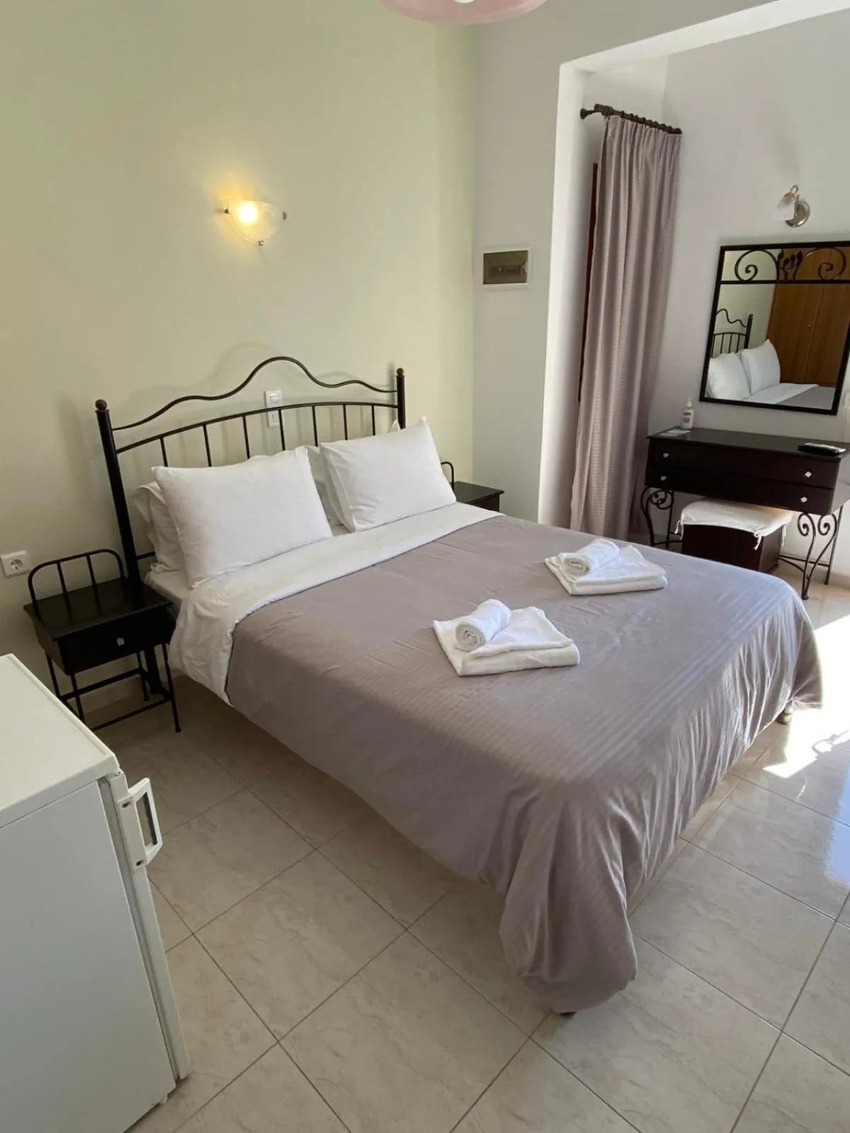 Balcony/Terrace, Bed in Villa Voula