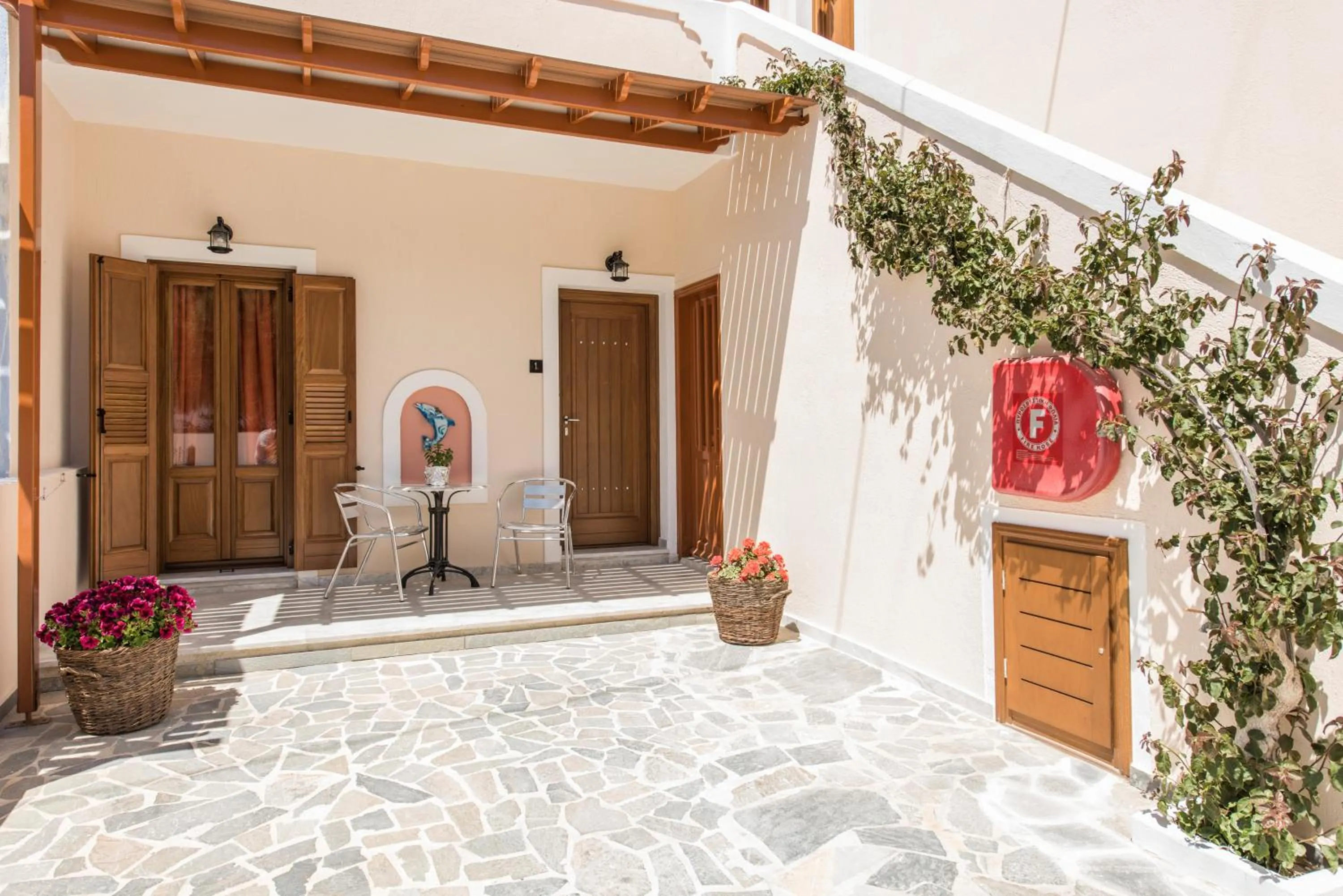 Patio in Villa Voula