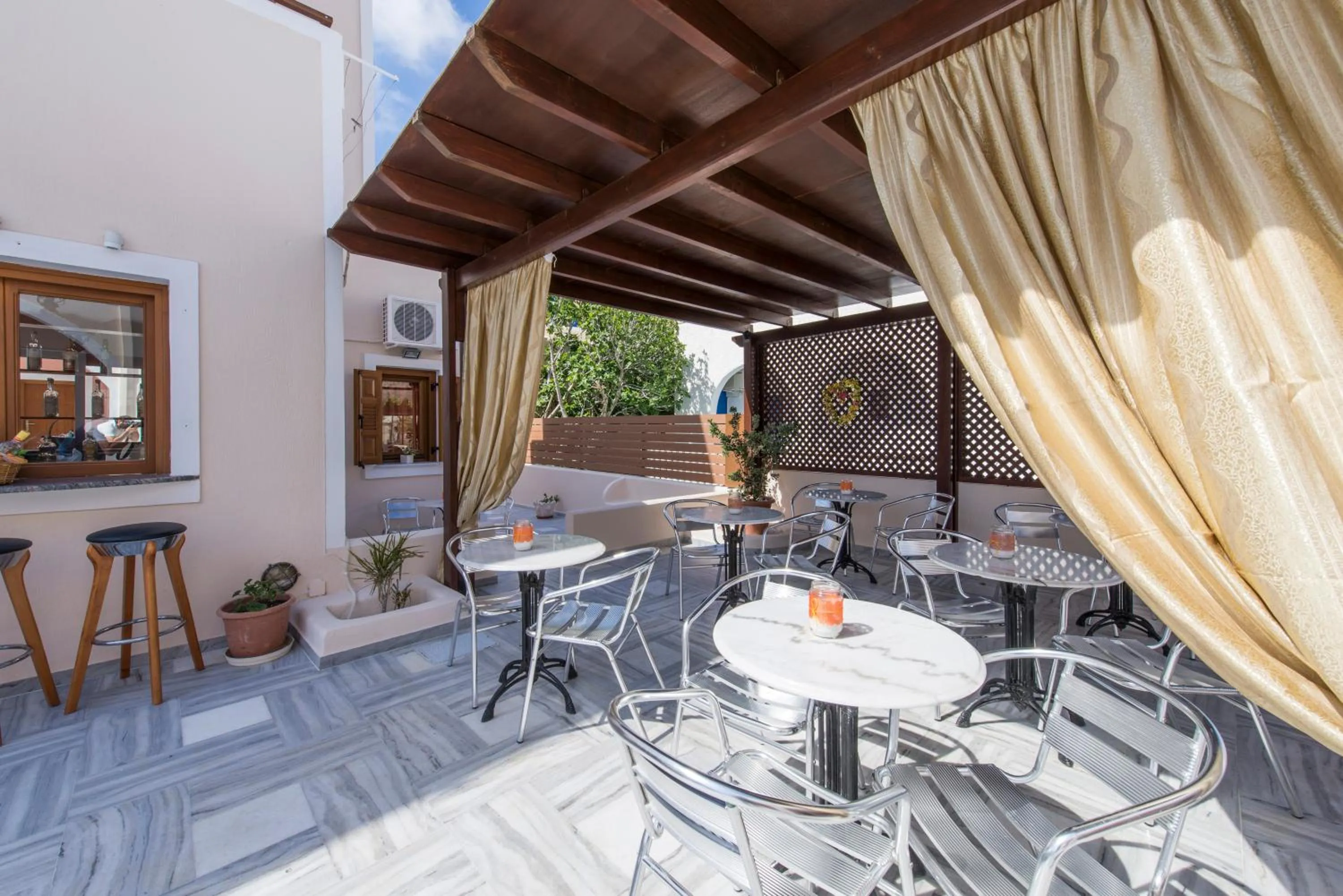 Patio in Villa Voula