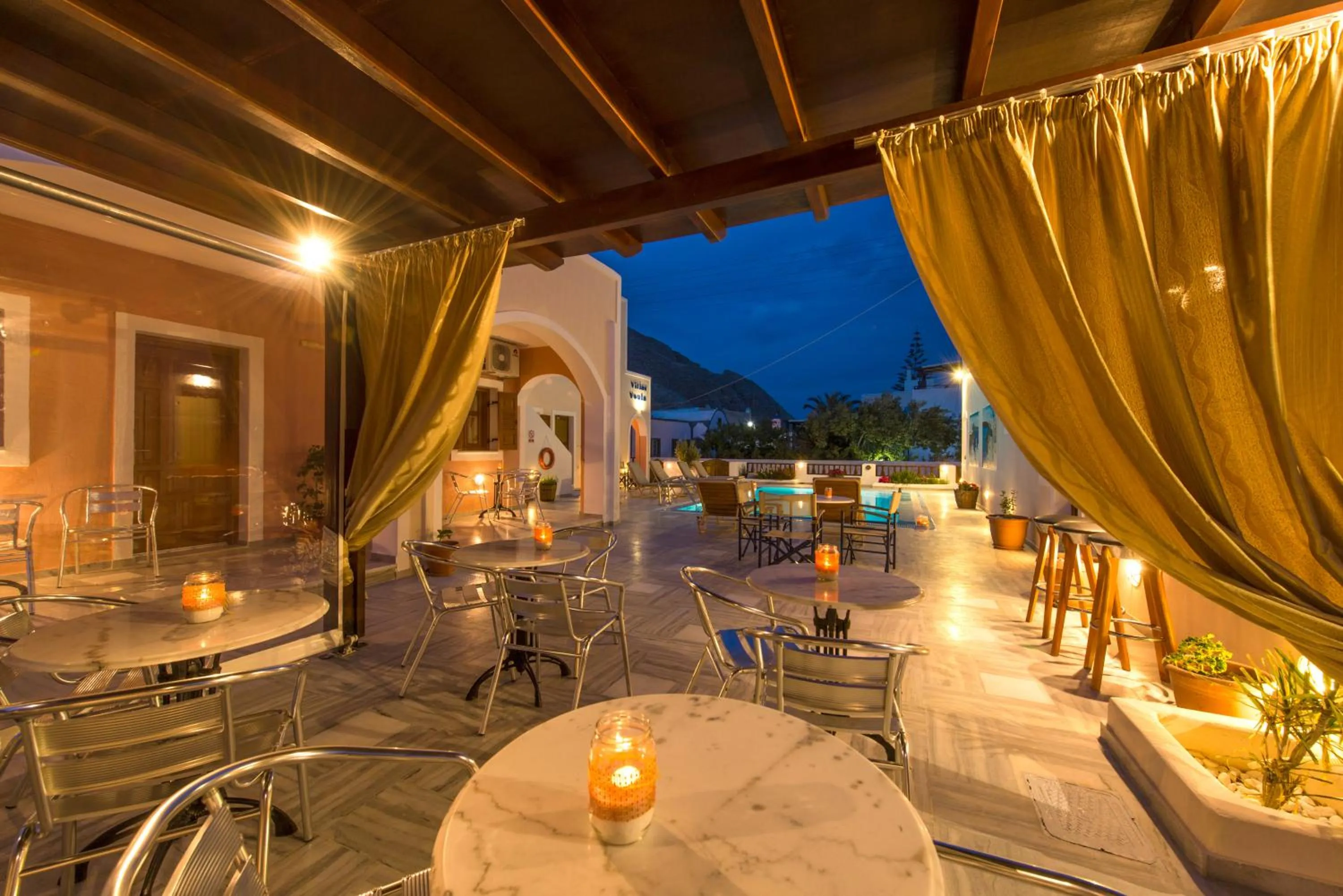 Balcony/Terrace in Villa Voula