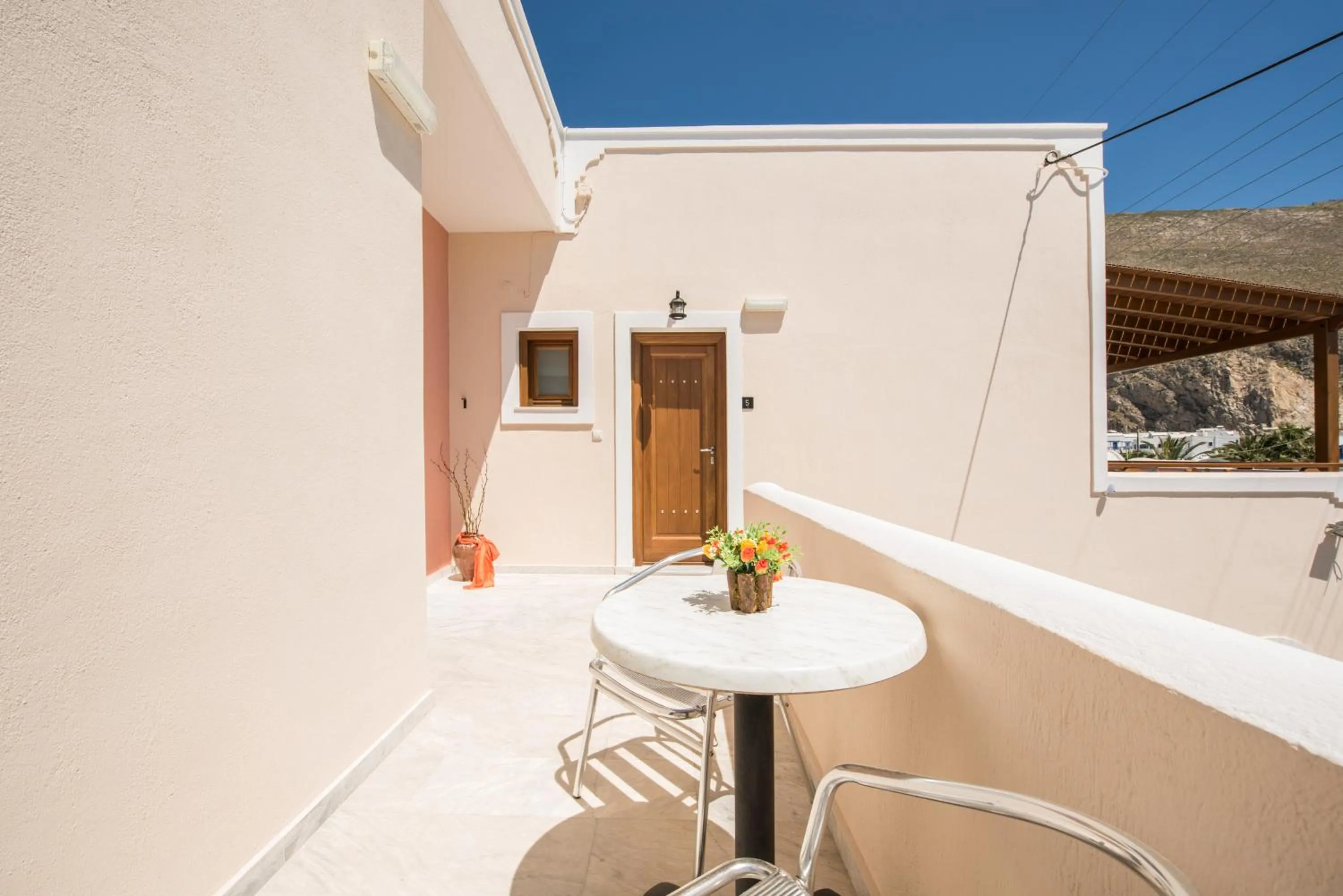 Balcony/Terrace in Villa Voula