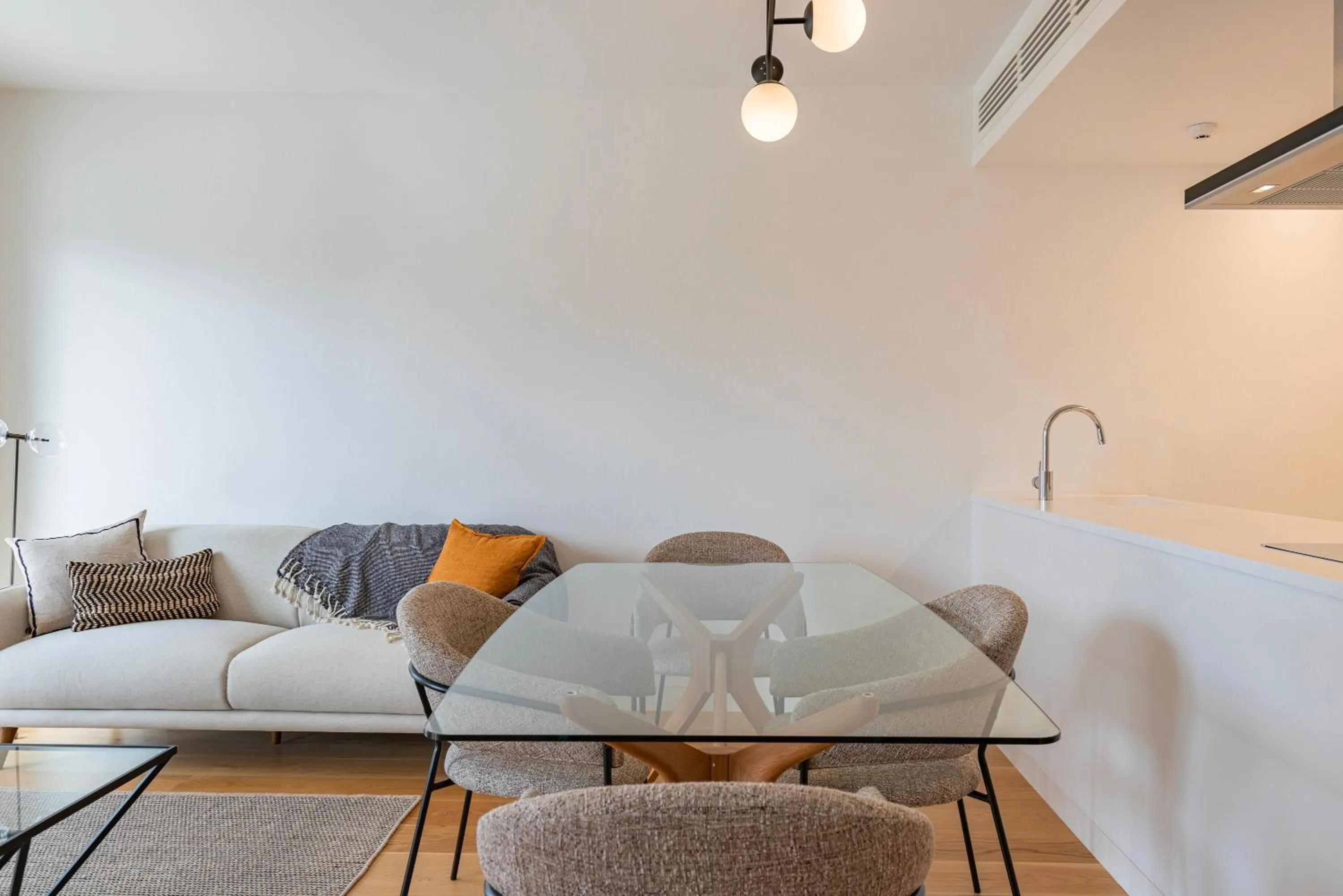 Living room, Bed in Unique Belém 1BDR Apartment by LovelyStay