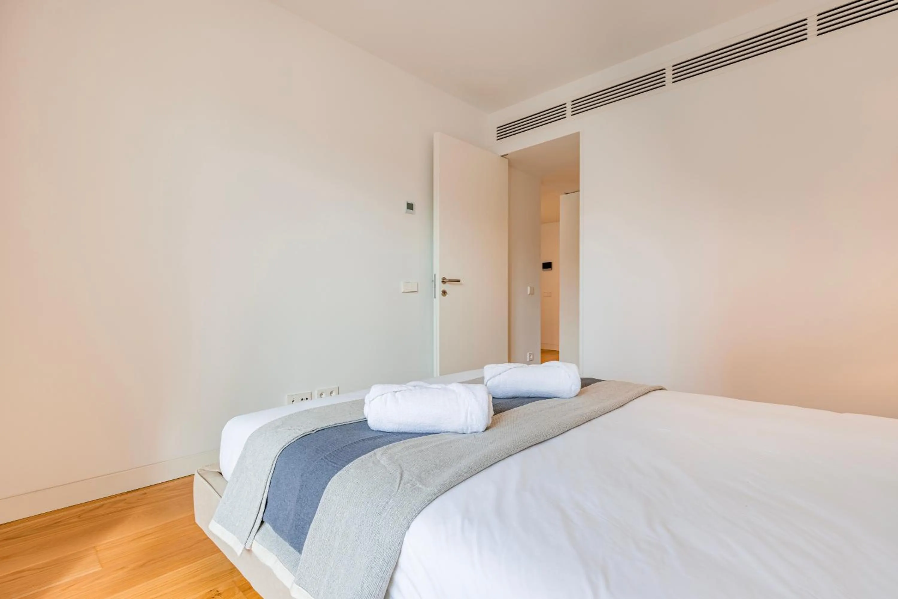 Bed in Unique Belém 1BDR Apartment by LovelyStay
