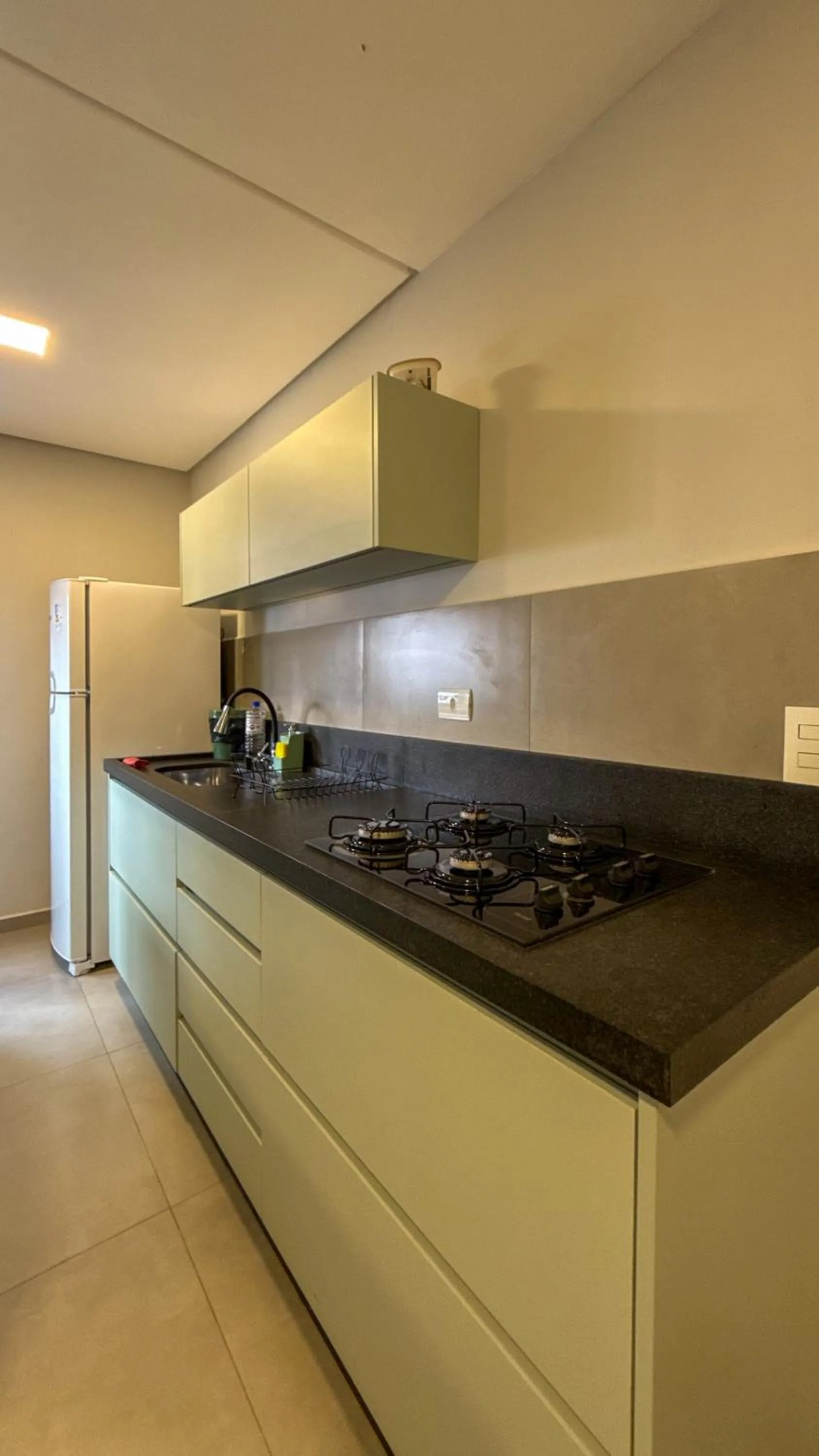 Communal kitchen in Hotel Coroados Foz Express