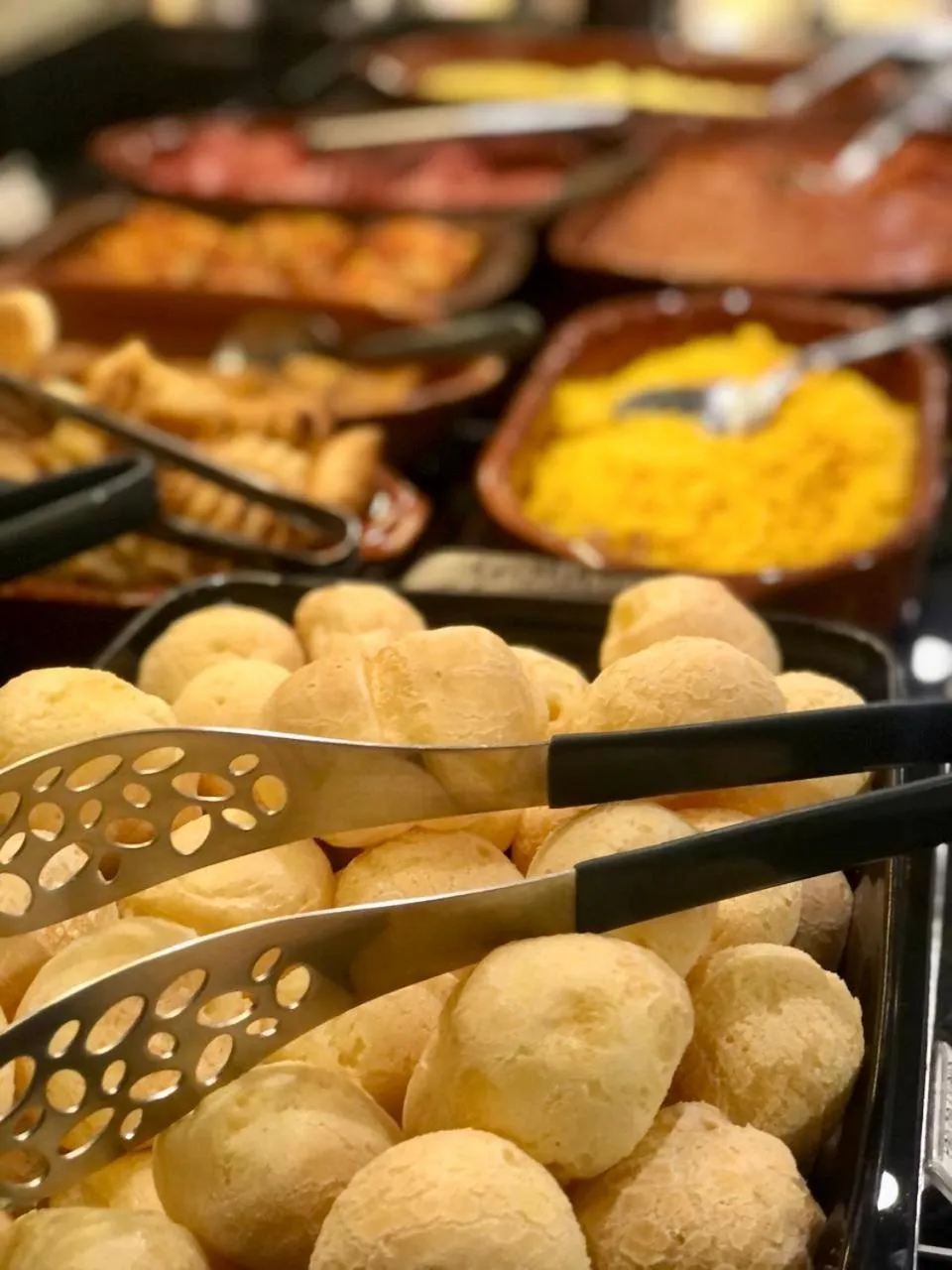 American breakfast in Hotel Coroados Foz Express