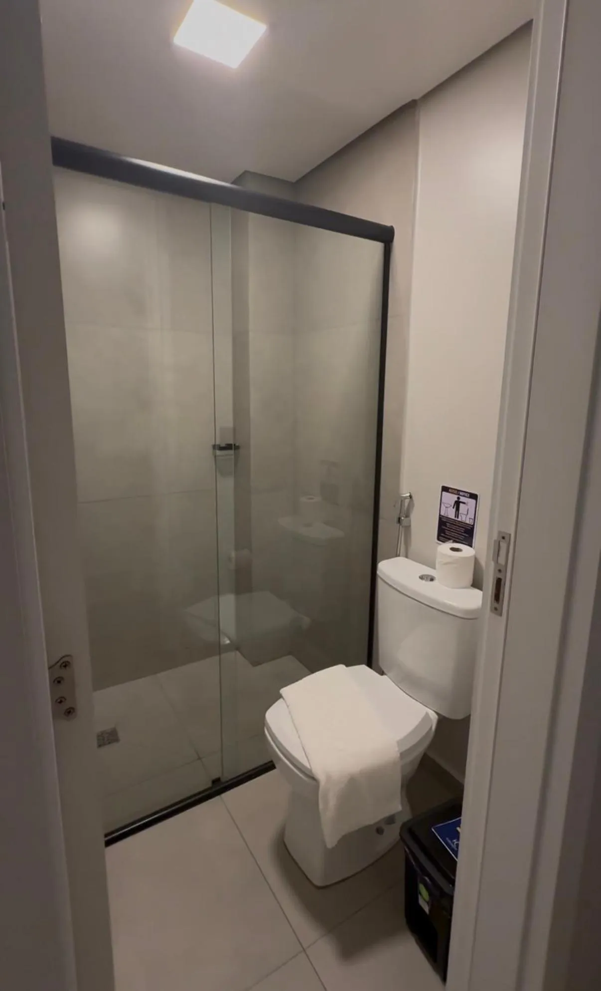 Bathroom in Hotel Coroados Foz Express