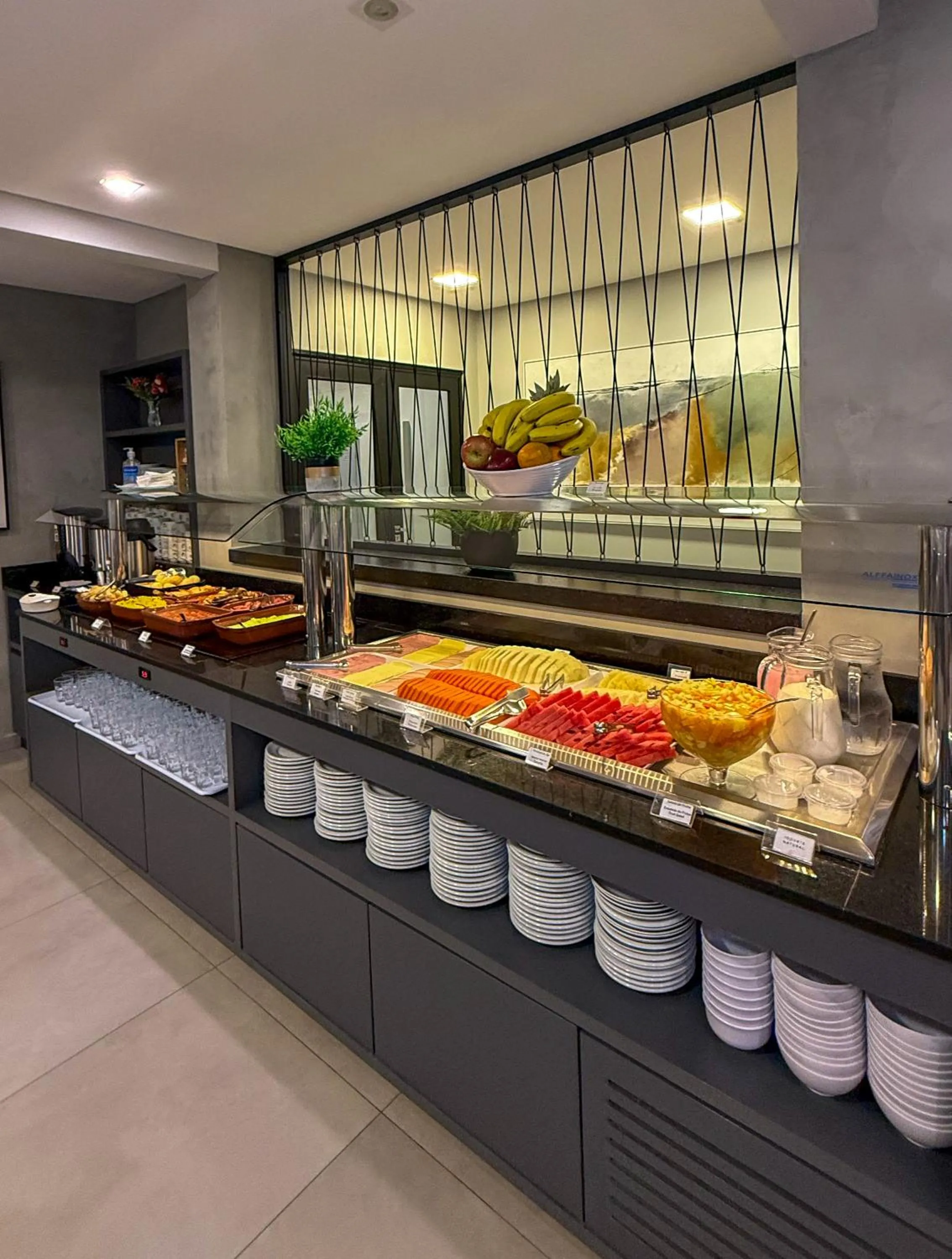 Breakfast in Hotel Coroados Foz Express