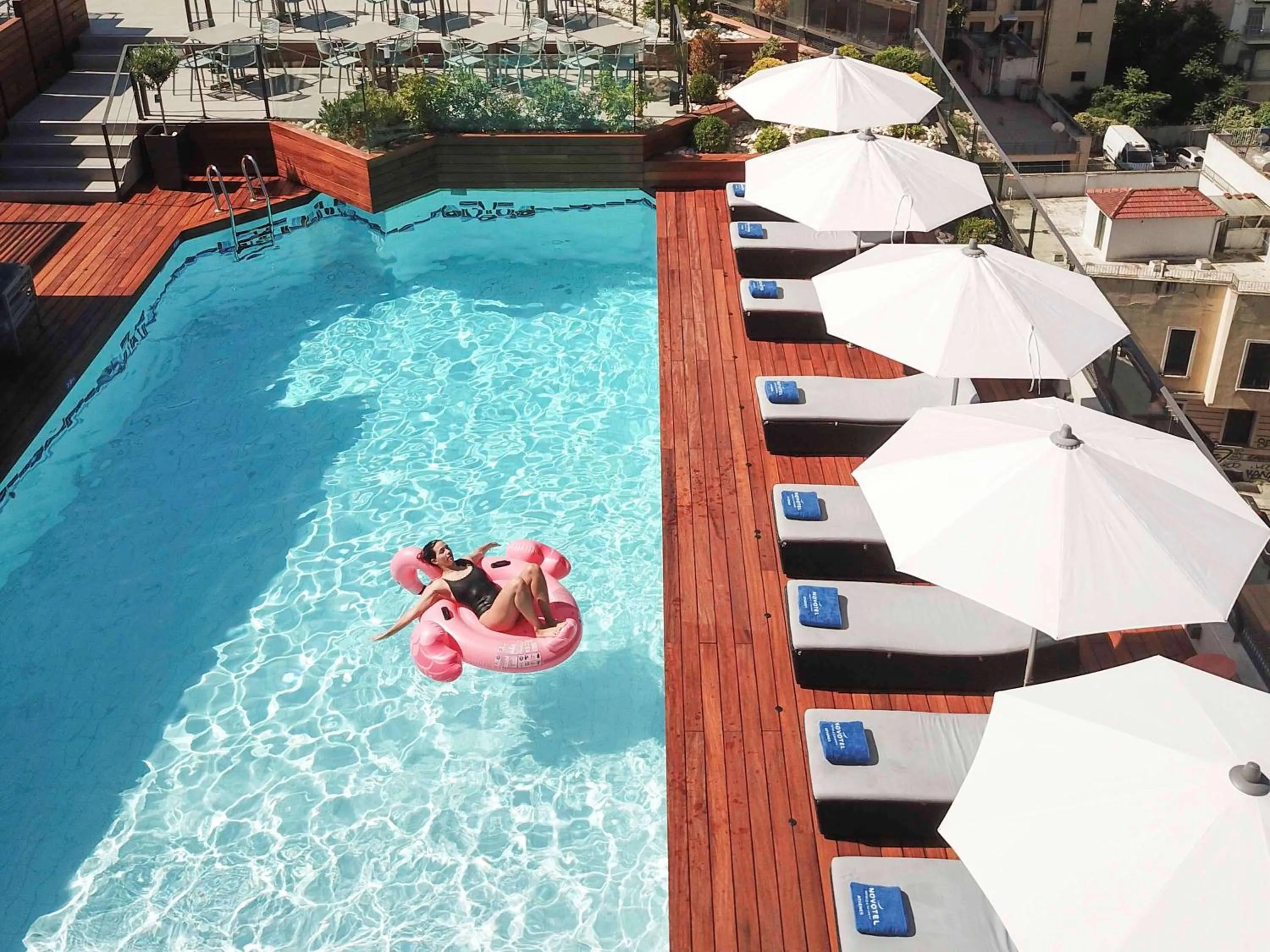 On site in Novotel Athens