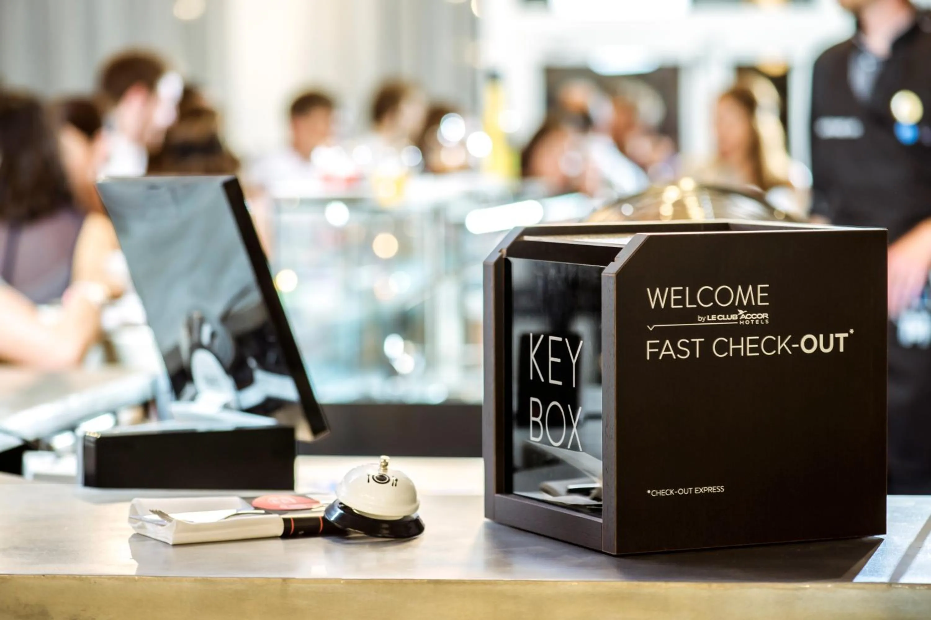 Lobby or reception in Novotel Athens