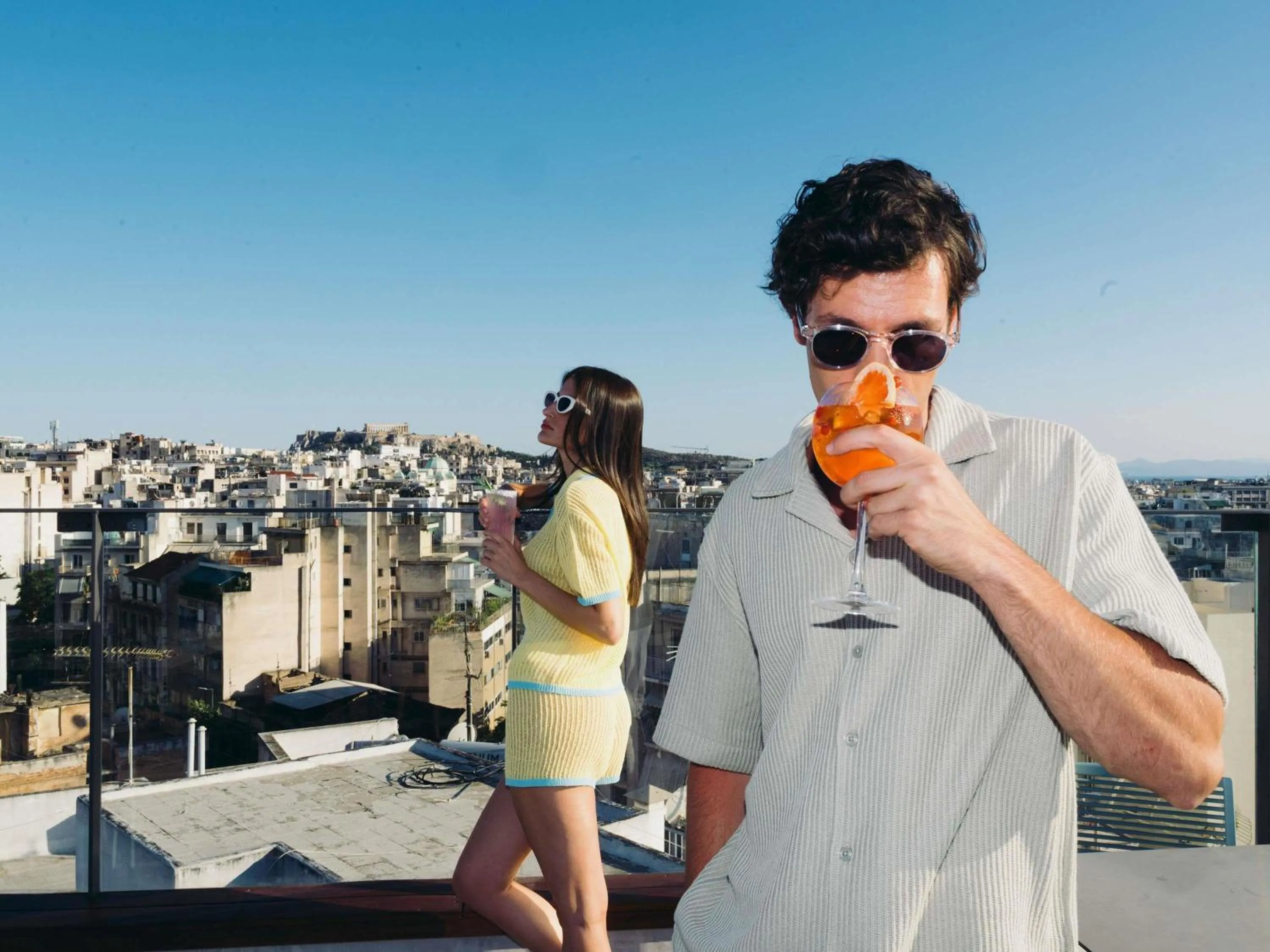 Lounge or bar in Novotel Athens