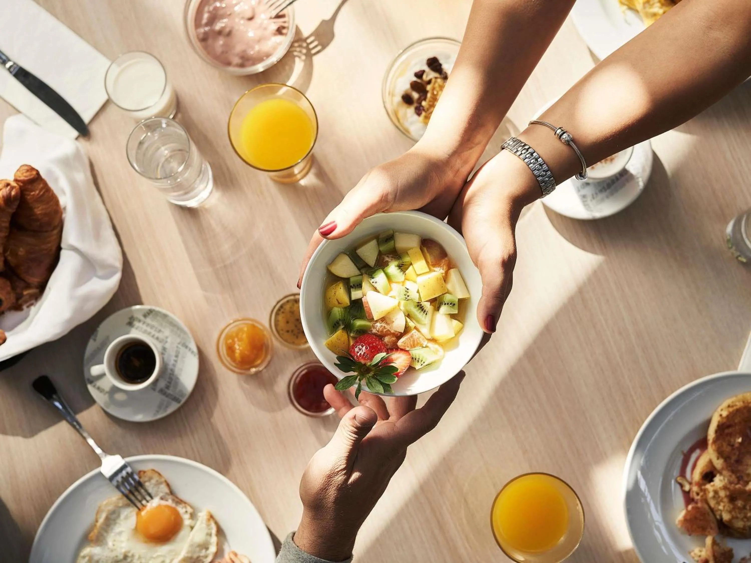 Breakfast in Novotel Athens