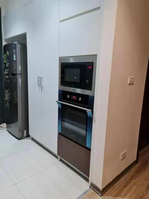 Kitchen or kitchenette in Căn hộ cao cấp tầng cao đối diện Aeon Mall 2PN/2PT