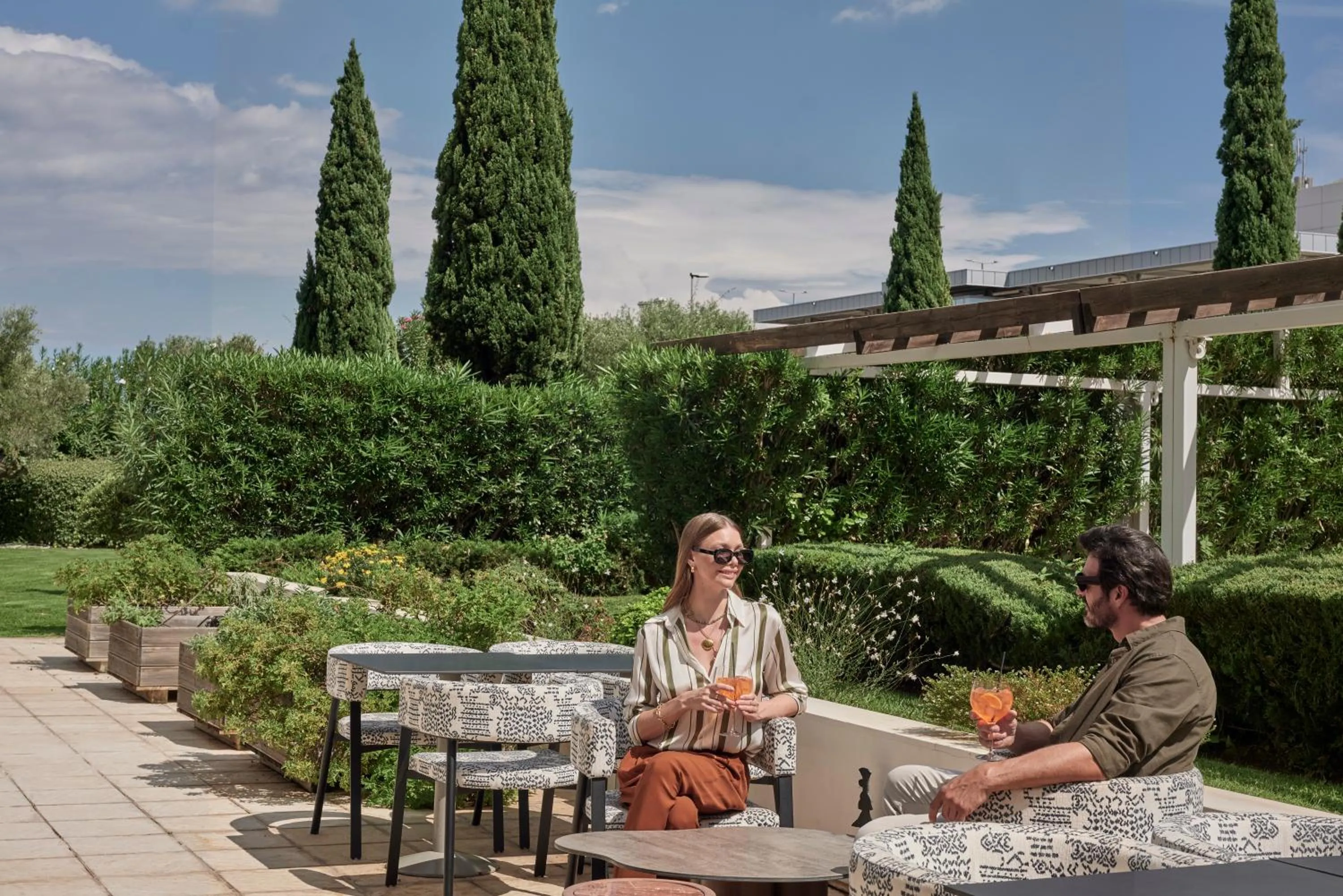Garden in Sofitel Athens Airport