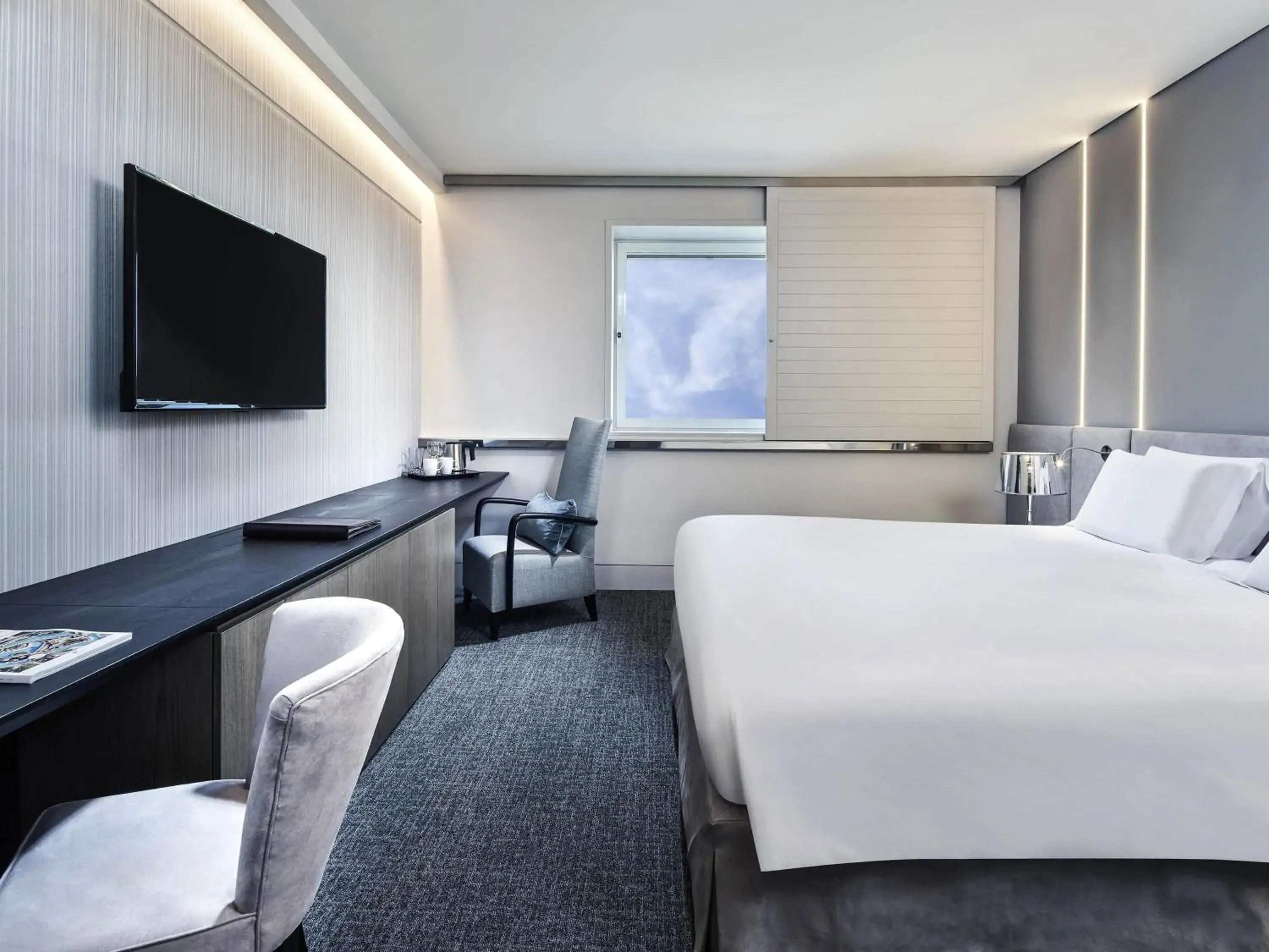 Bedroom, Bed in Sofitel Athens Airport Bedroom, Bed in Sofitel Athens Airport