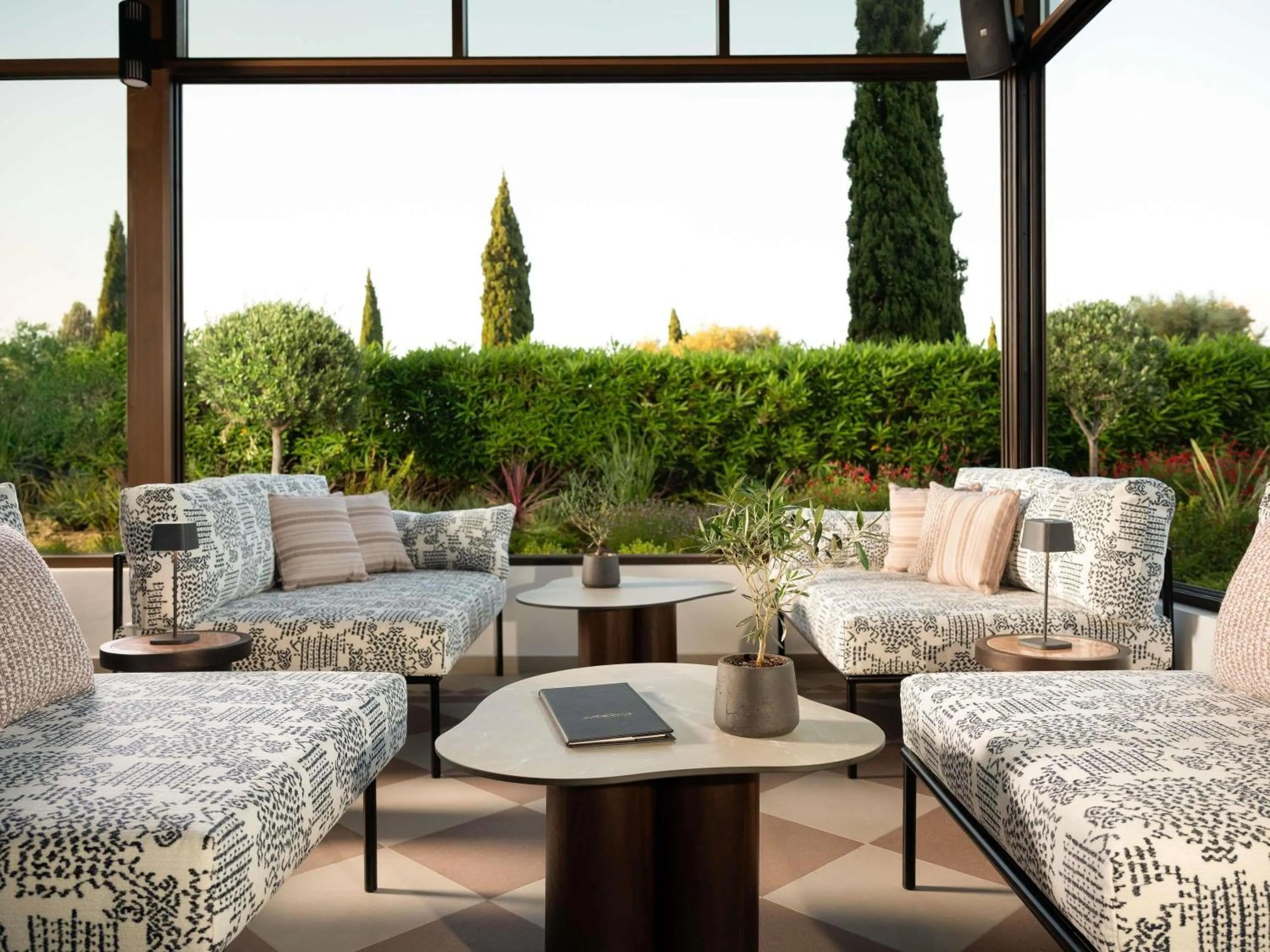 Lounge or bar in Sofitel Athens Airport