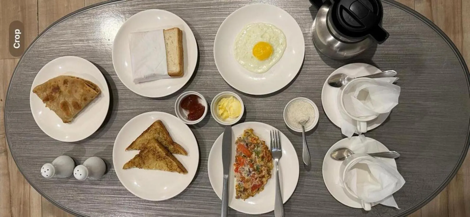 Breakfast in Riviera Courtyard Guest House Islamabad