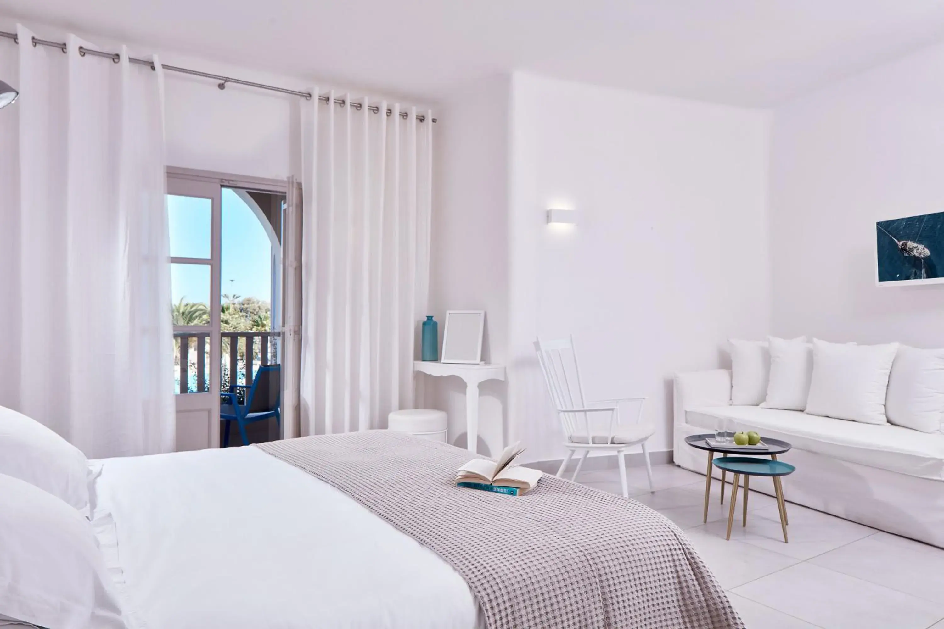 Photo of the whole room, Bed in Santo Miramare Beach Resort Photo of the whole room, Bed in Santo Miramare Beach Resort