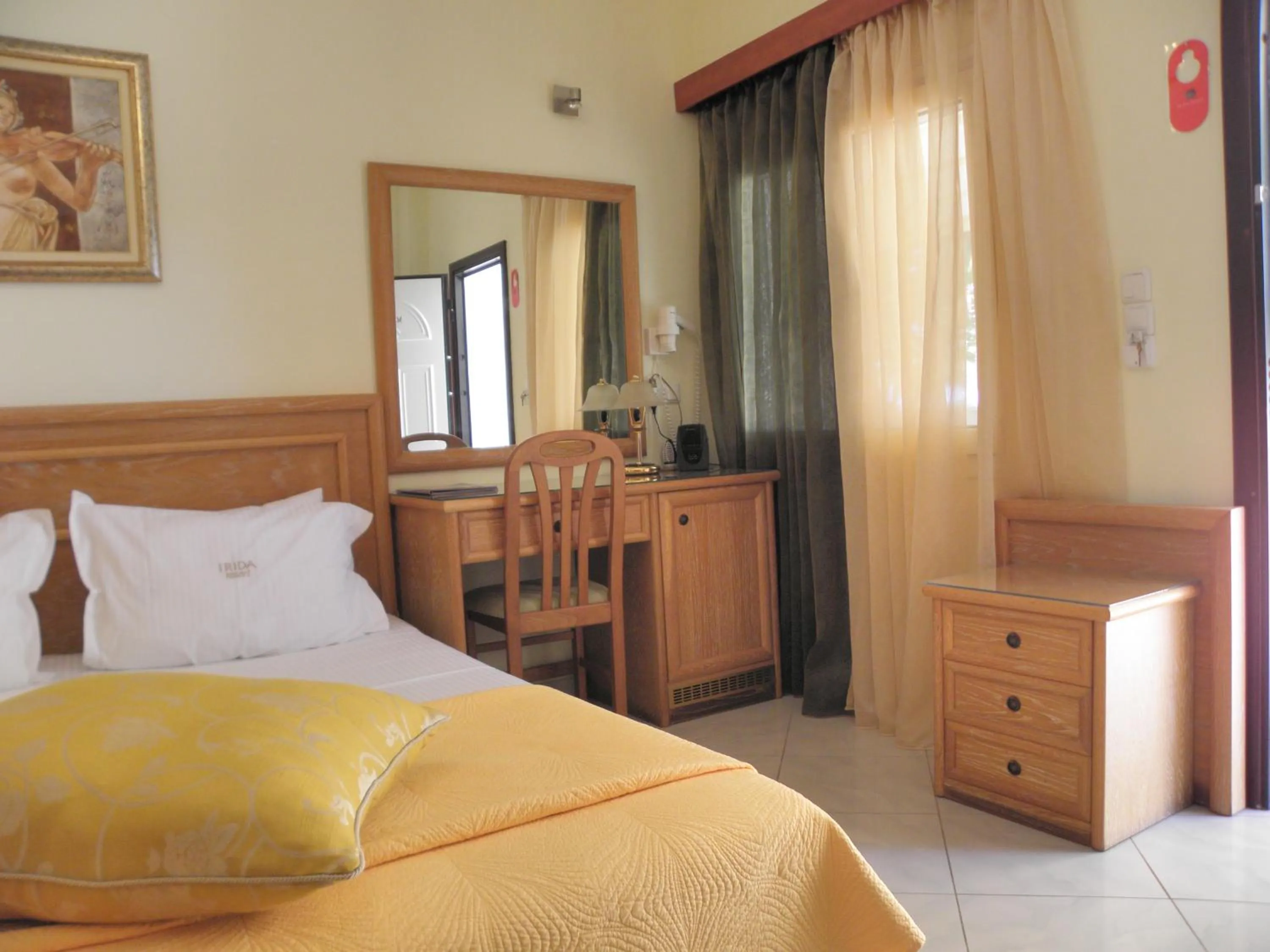 Swimming pool, Bed in Irida Beach Resort Suites