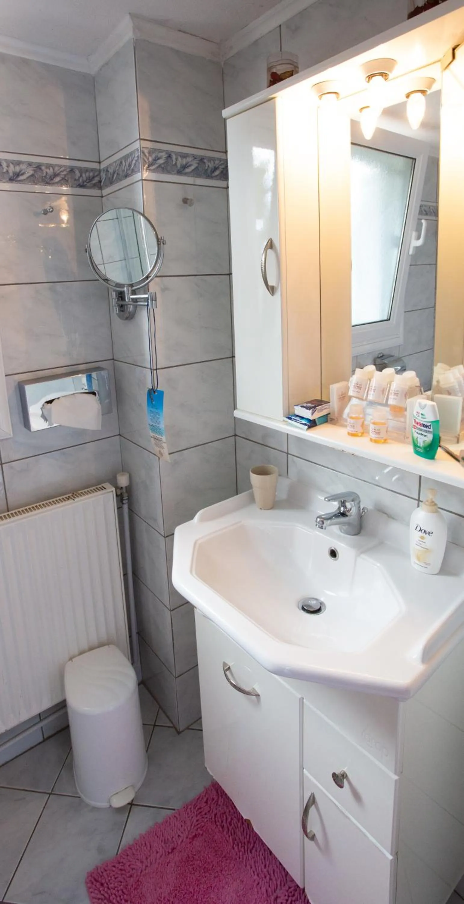 Bathroom in Irida Beach Resort Suites