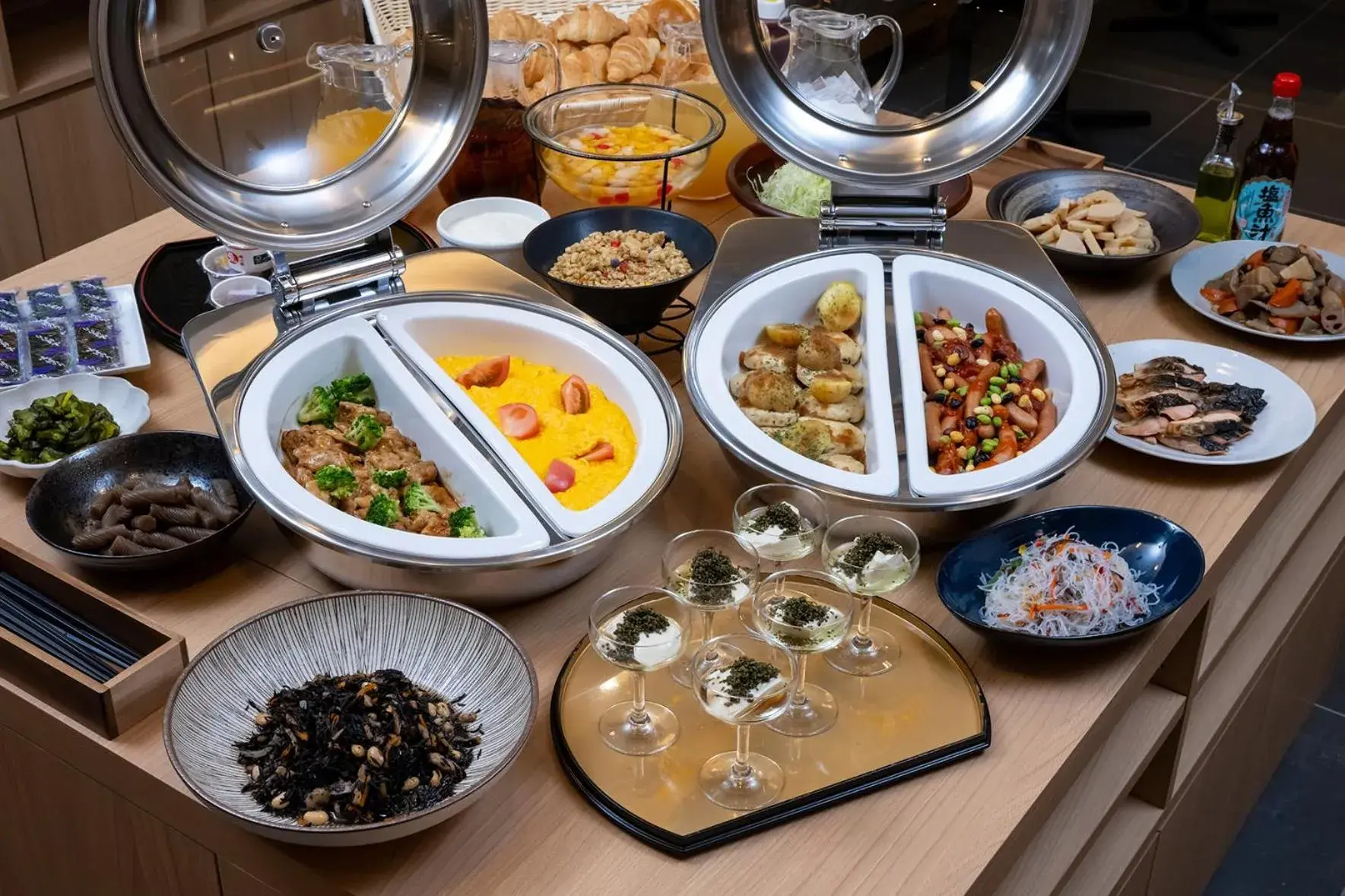 Breakfast in Hotel KAN-RAKU Akita Kawabata Breakfast in Hotel KAN-RAKU Akita Kawabata