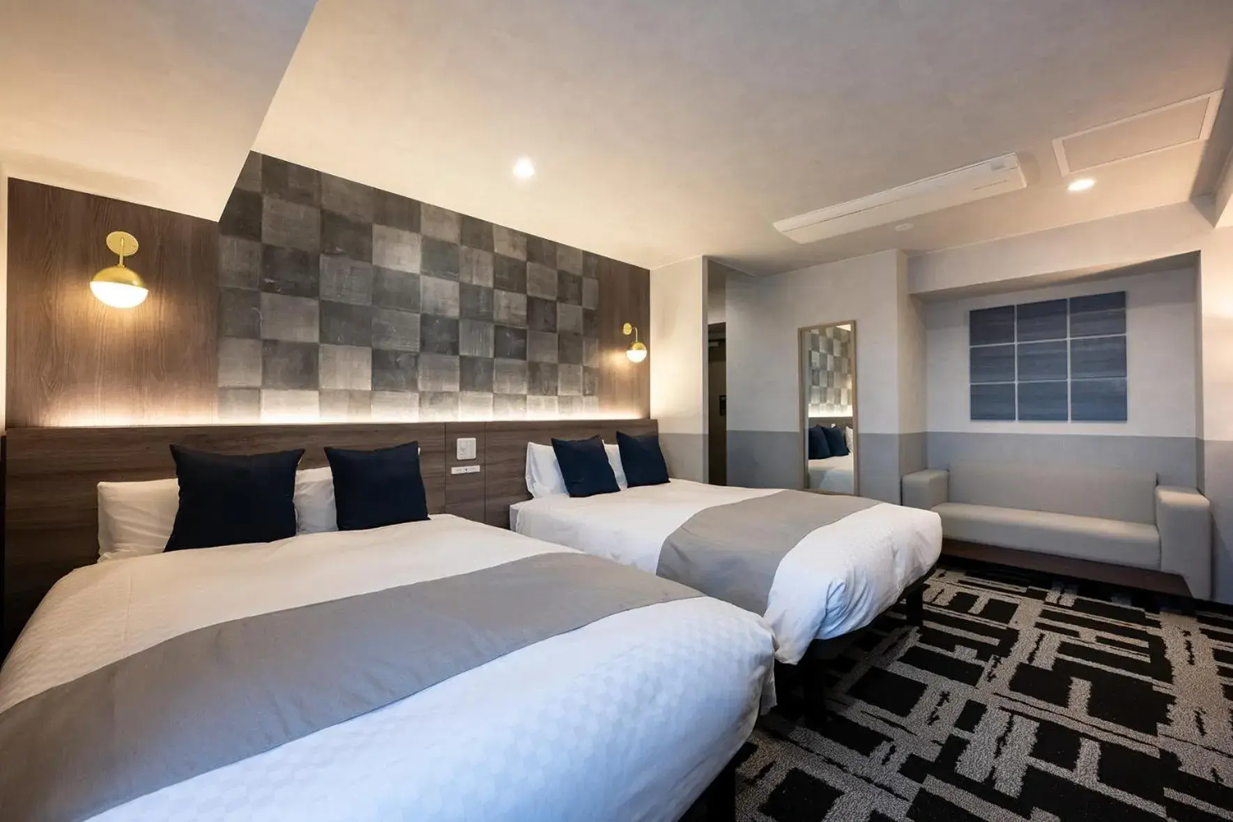 Photo of the whole room, Bed in Hotel KAN-RAKU Akita Kawabata Photo of the whole room, Bed in Hotel KAN-RAKU Akita Kawabata