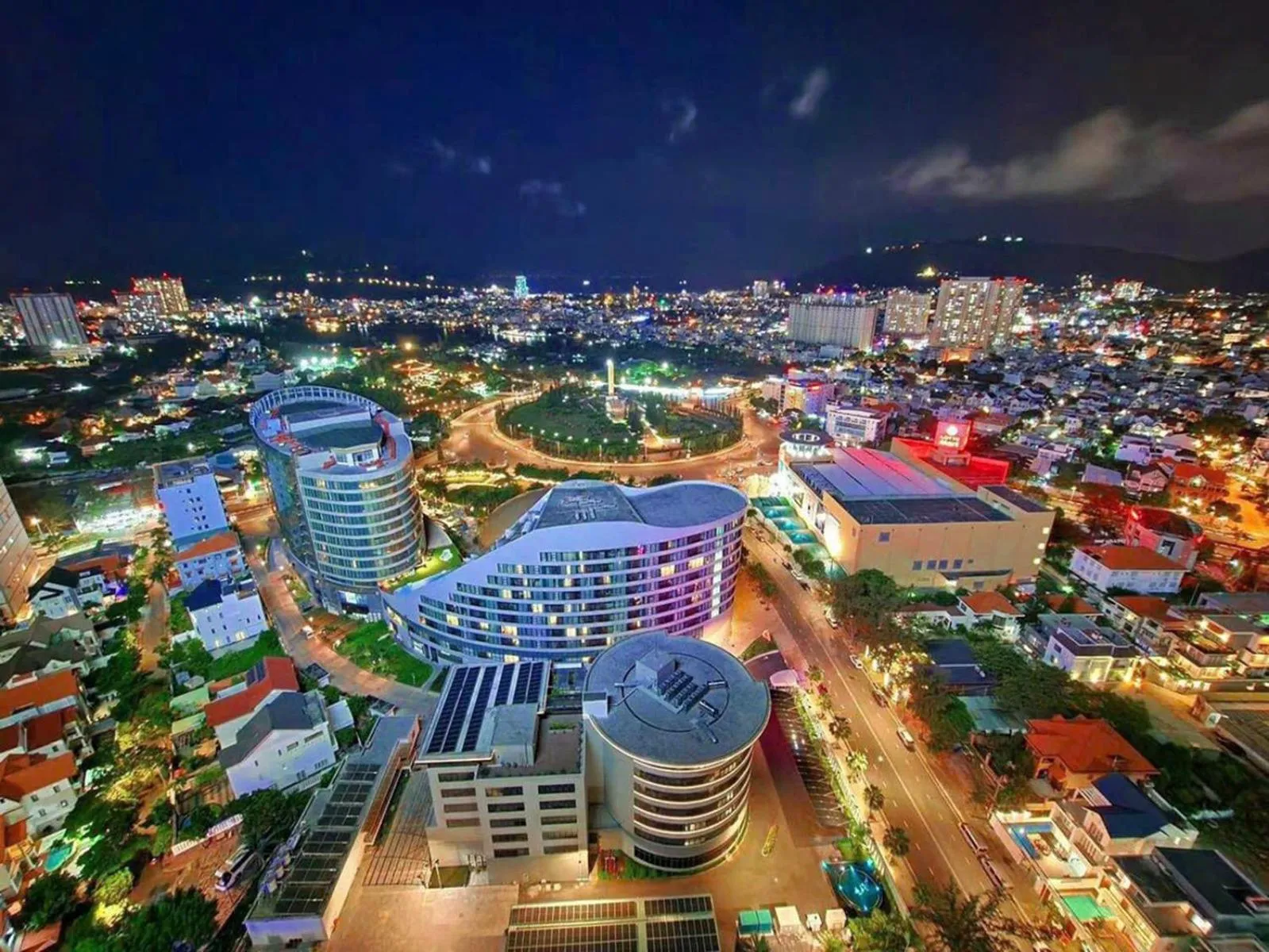 City view in The Sóng Apartment Vũng Tàu - Sophia's House