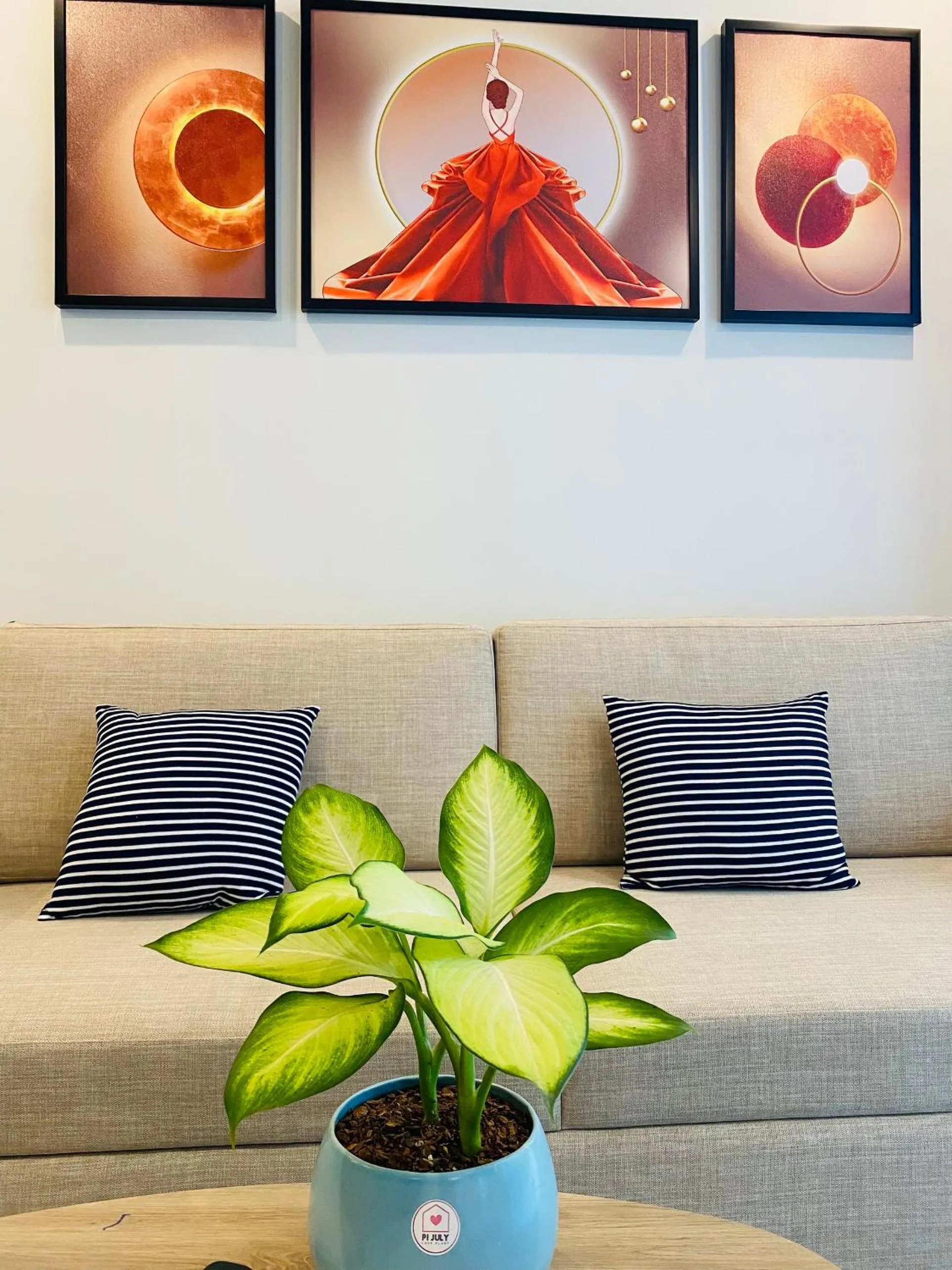 Living room in The Sóng Apartment Vũng Tàu - Sophia's House