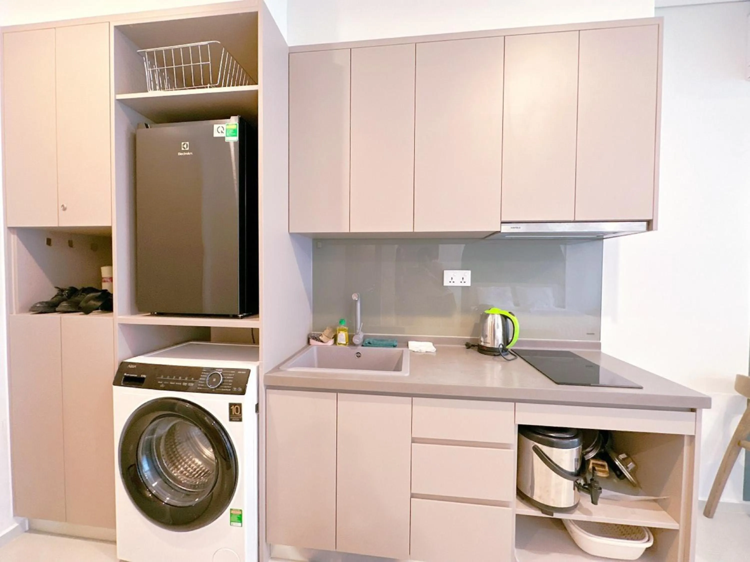 Kitchen or kitchenette in The Sóng Apartment Vũng Tàu - Sophia's House