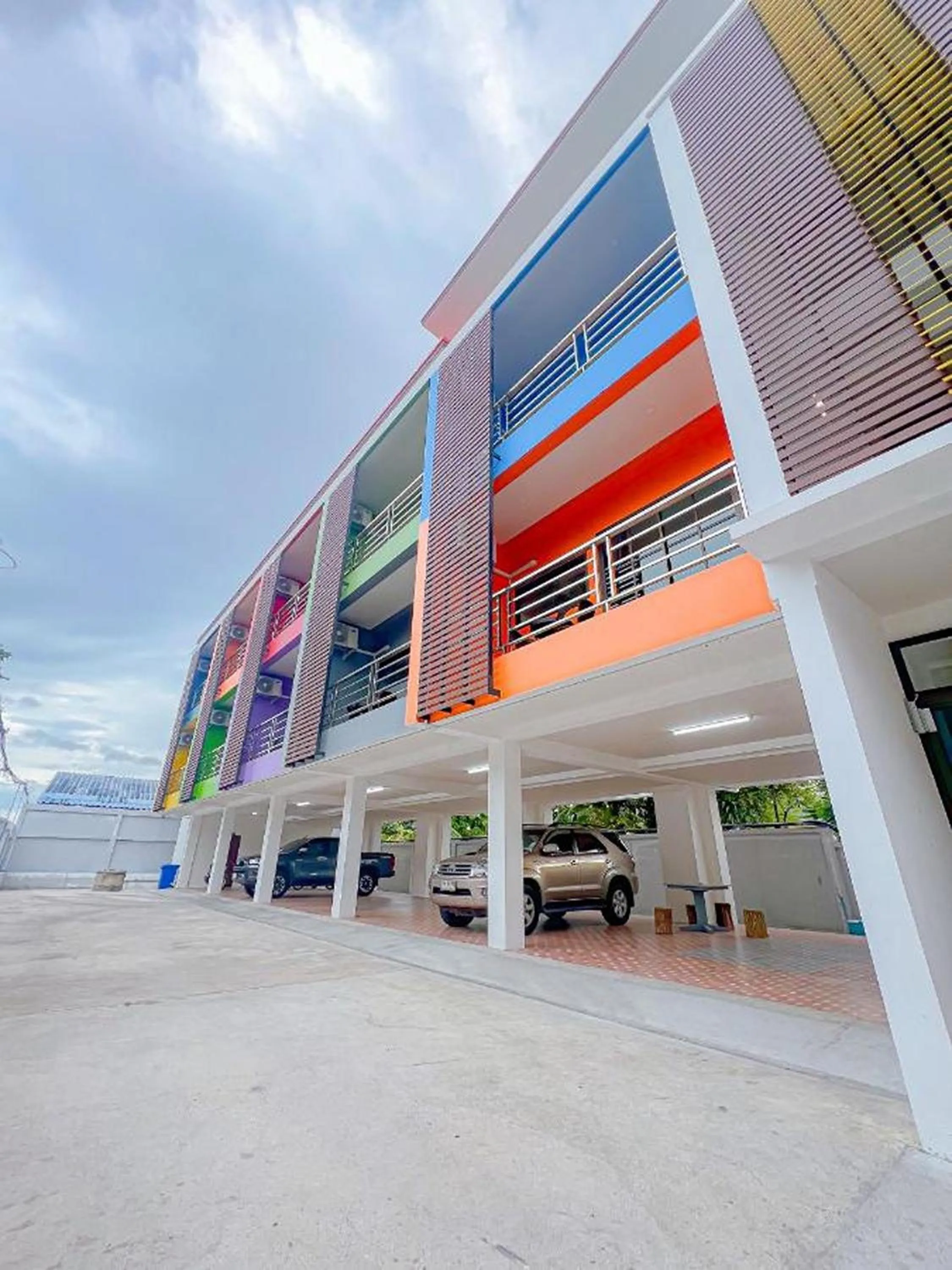 Property building in J & Ariya Hotel Near Samui Airport and Koh Phangan Pier