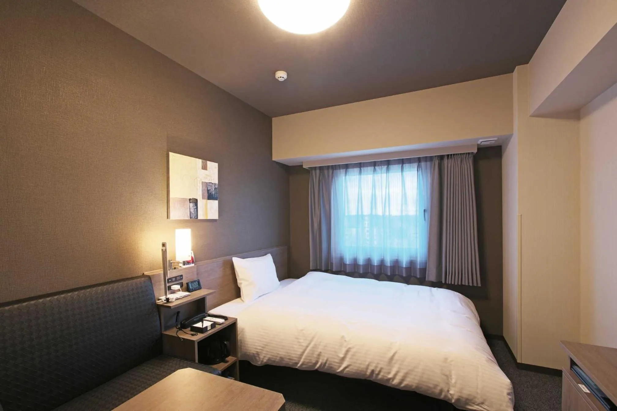 Photo of the whole room, Bed in Hotel Route Inn Kyoto Maizuru -Nishi Maizuru Ekimae-