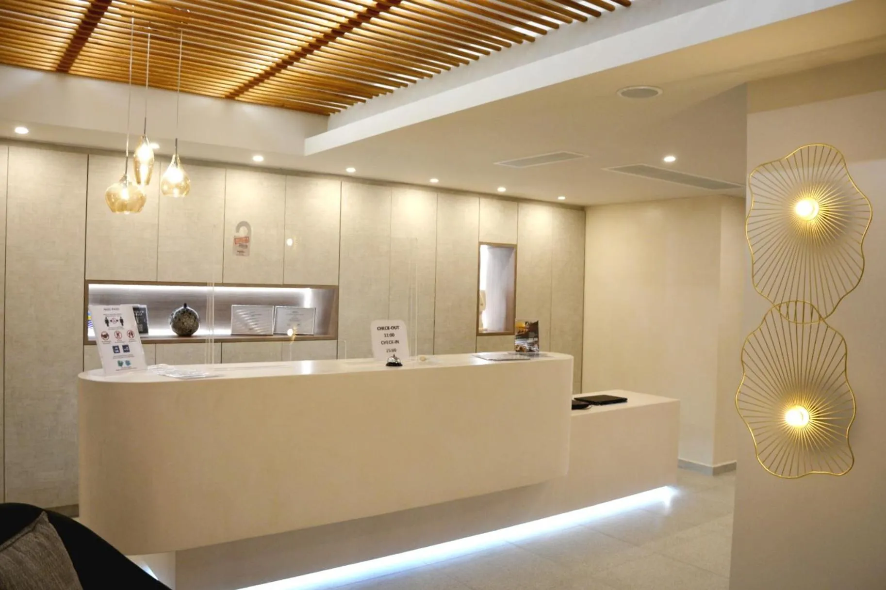 Lobby or reception in Sellada Beach