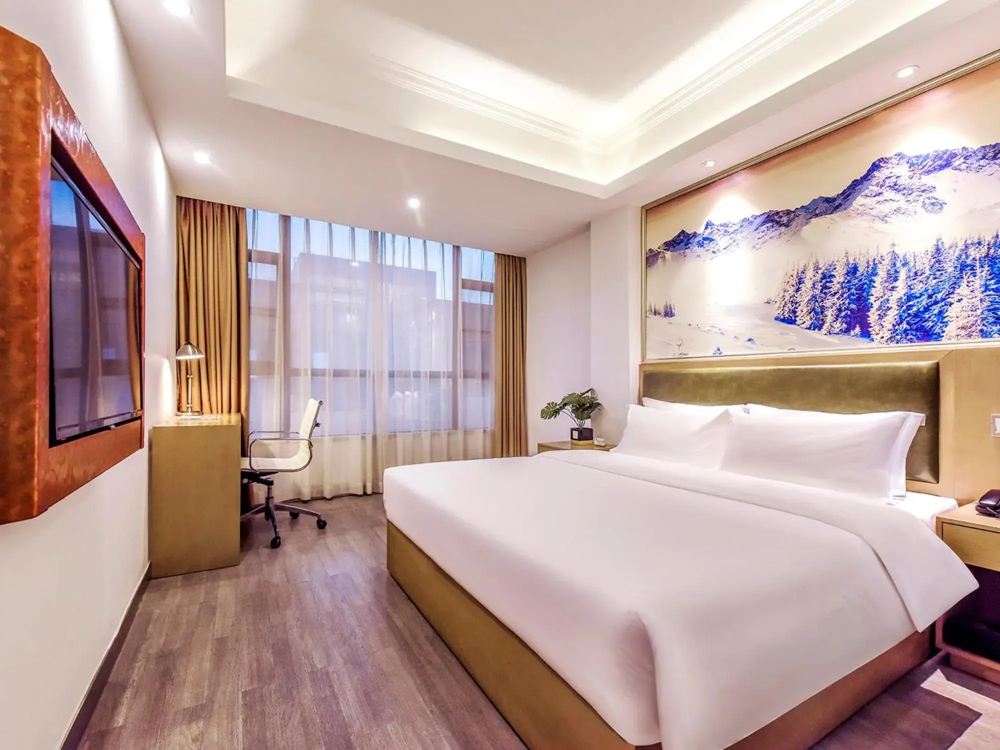 Superior Double Room in Guangzhou Huihe Hotel Superior Double Room in Guangzhou Huihe Hotel