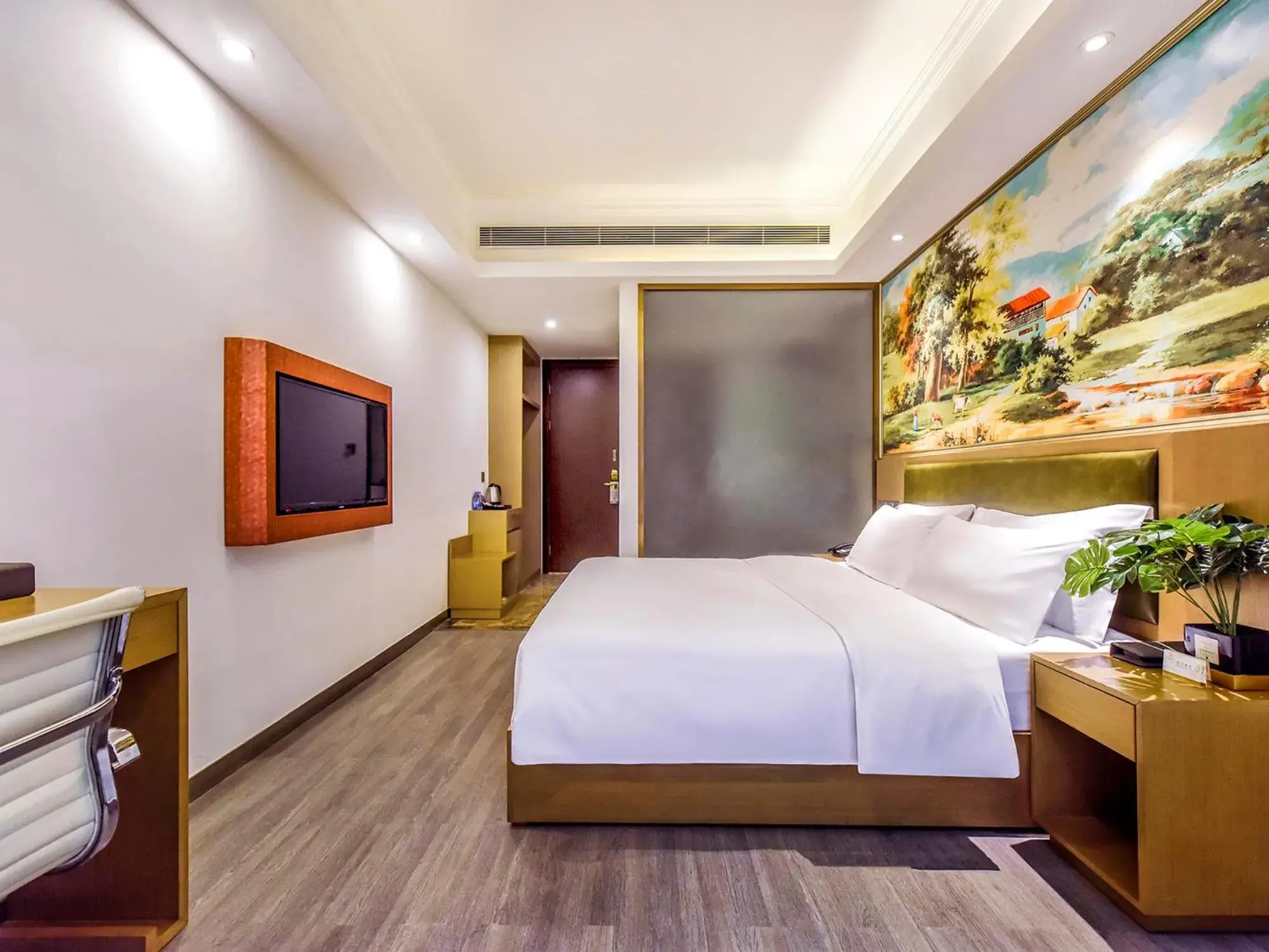 Deluxe Double Room in Guangzhou Huihe Hotel Deluxe Double Room in Guangzhou Huihe Hotel