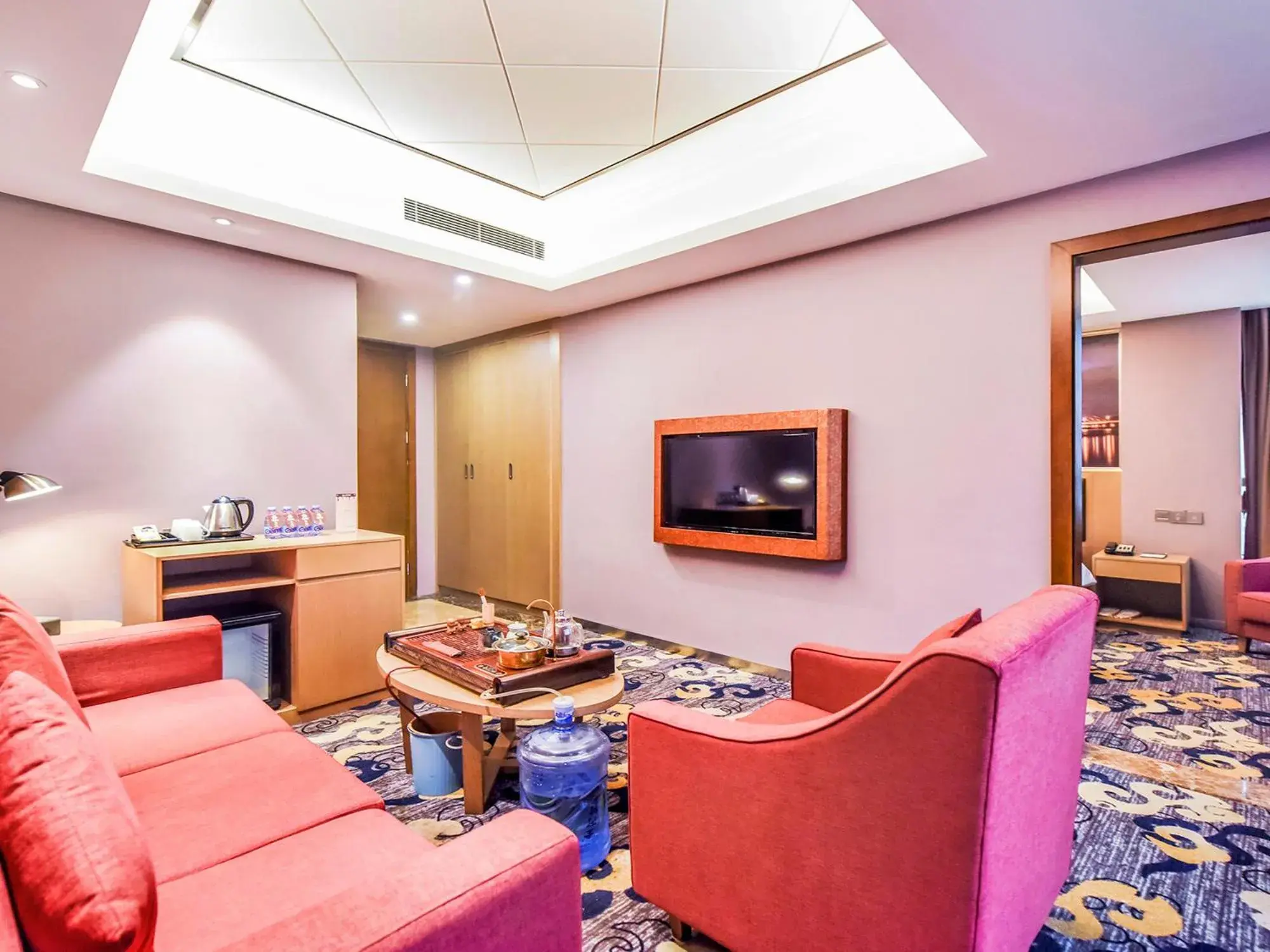 Living room in Guangzhou Huihe Hotel Living room in Guangzhou Huihe Hotel