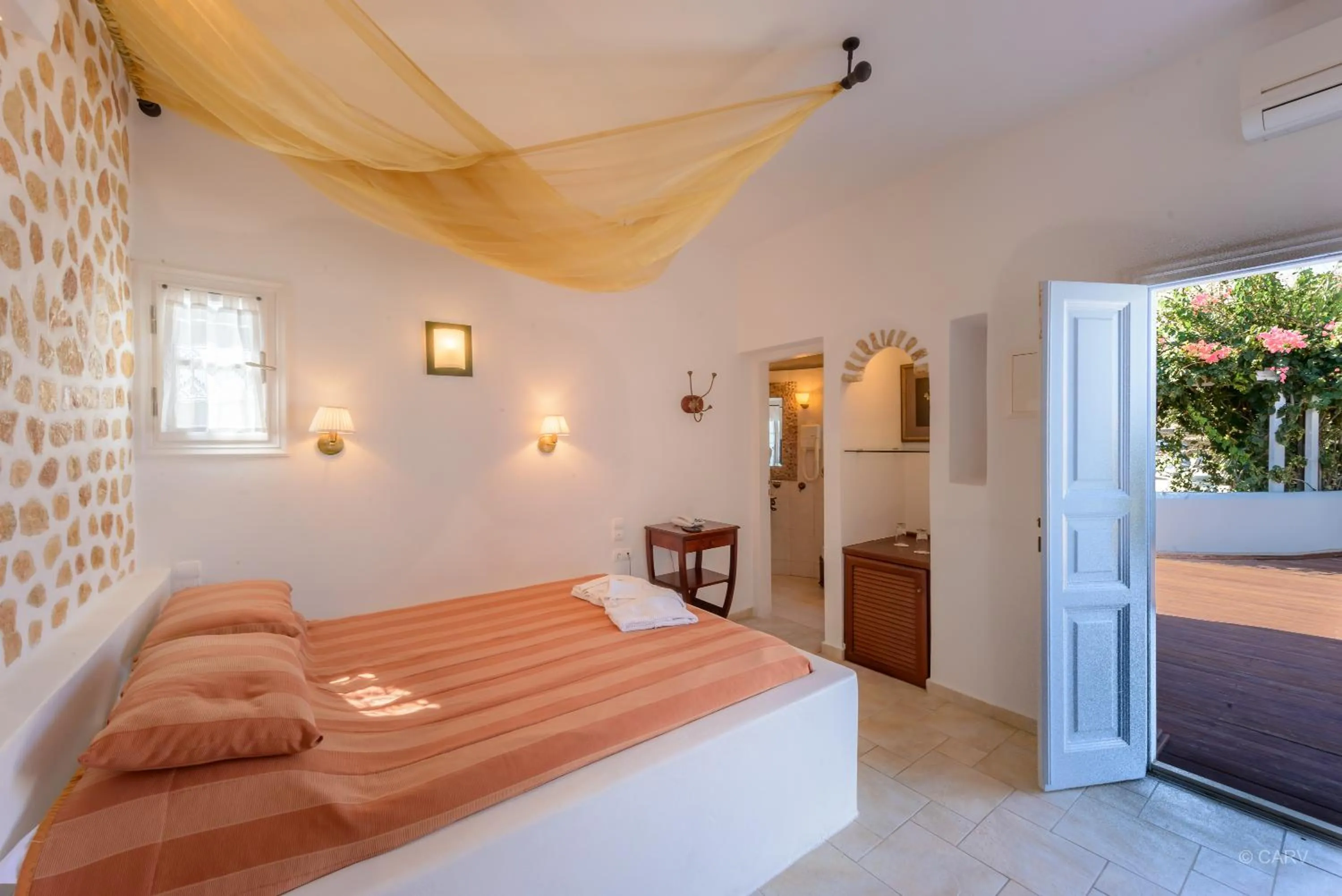 Bedroom, Bed in Chora Resort Hotel & Spa